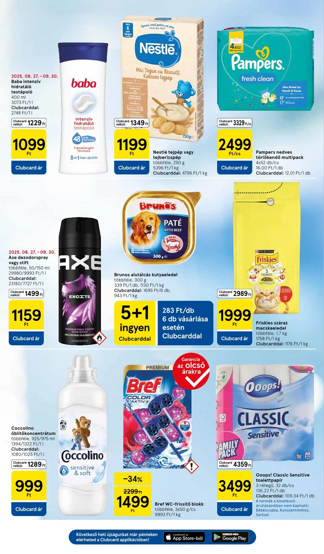 Tesco akciós újság Szupermarket 09.25–10.01 – 7. oldal