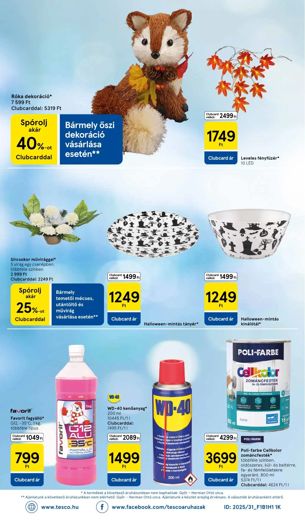 Tesco akciós újság Szupermarket 09.25–10.01 – 8. oldal