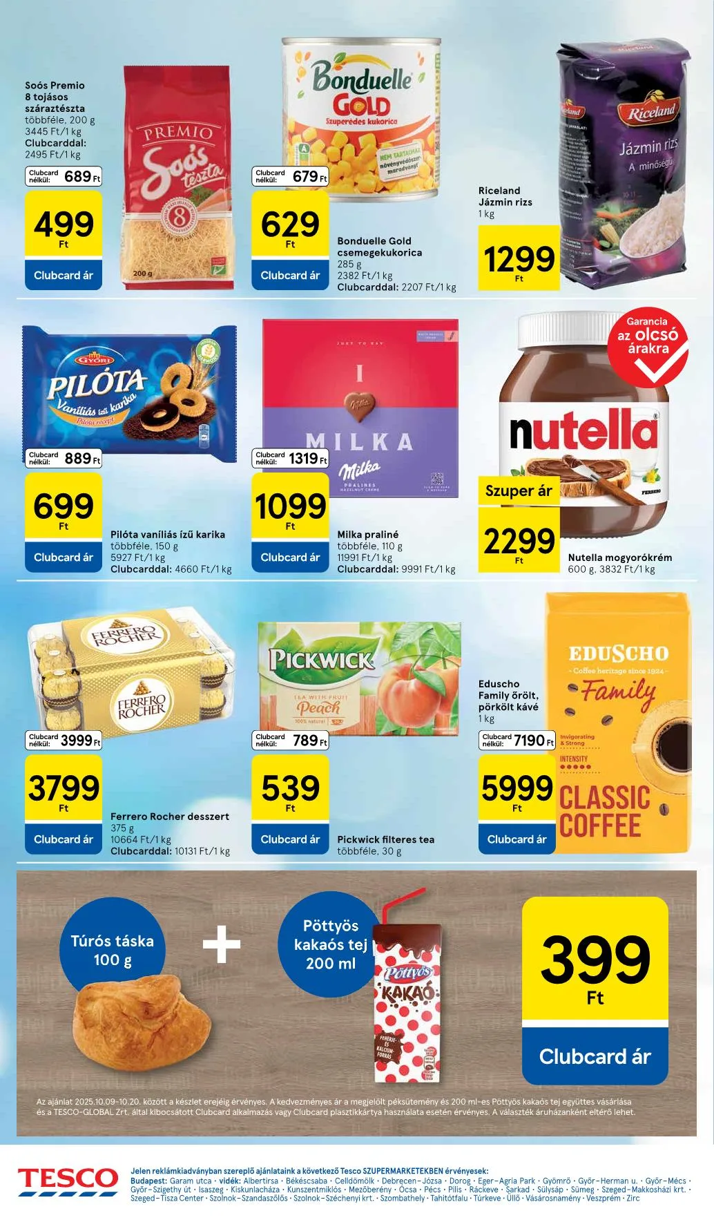 Tesco akciós újság Szupermarket 10.09–10.15 – 4. oldal