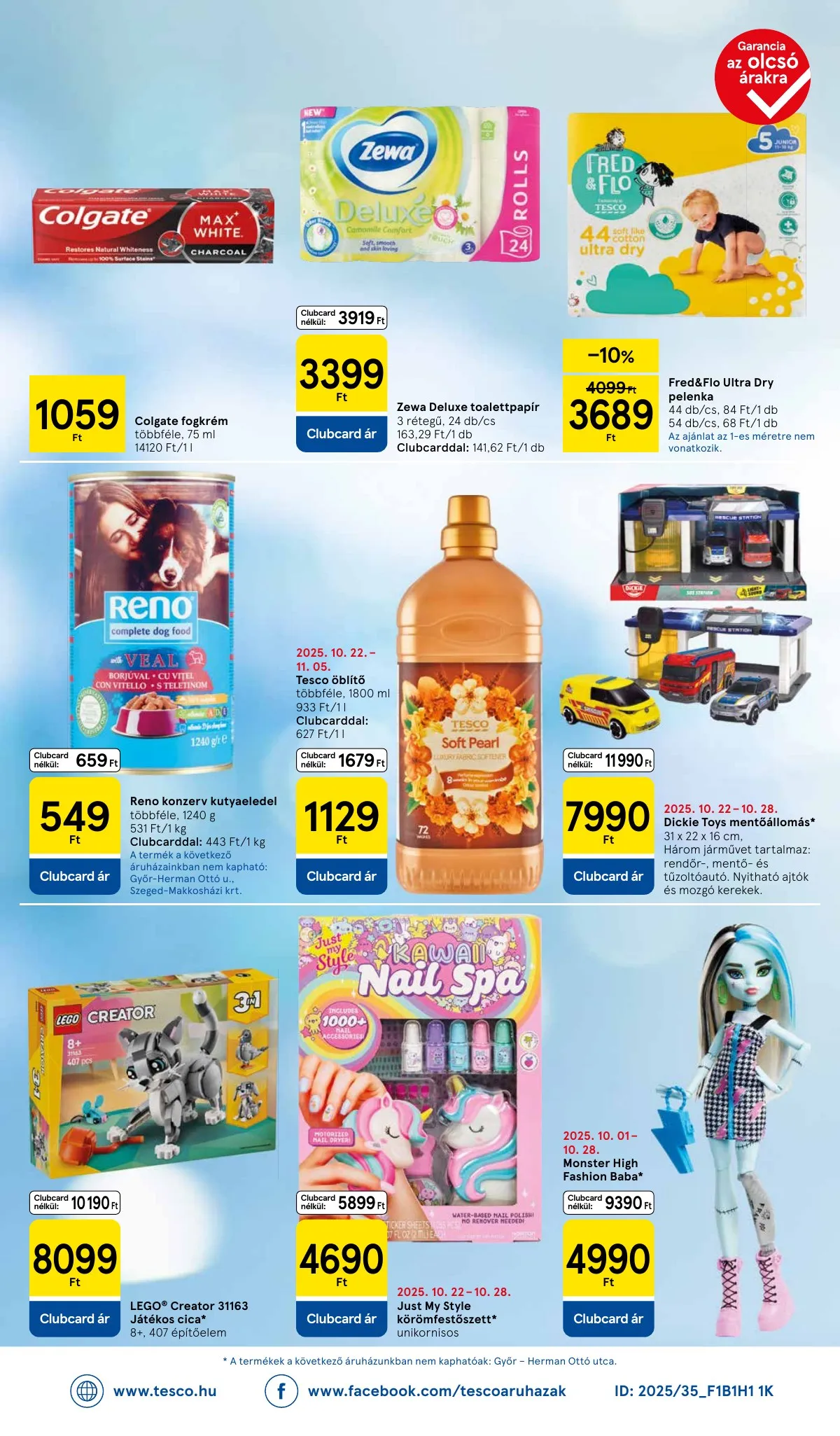 Tesco akciós újság Szupermarket 10.21–10.29 – 8. oldal