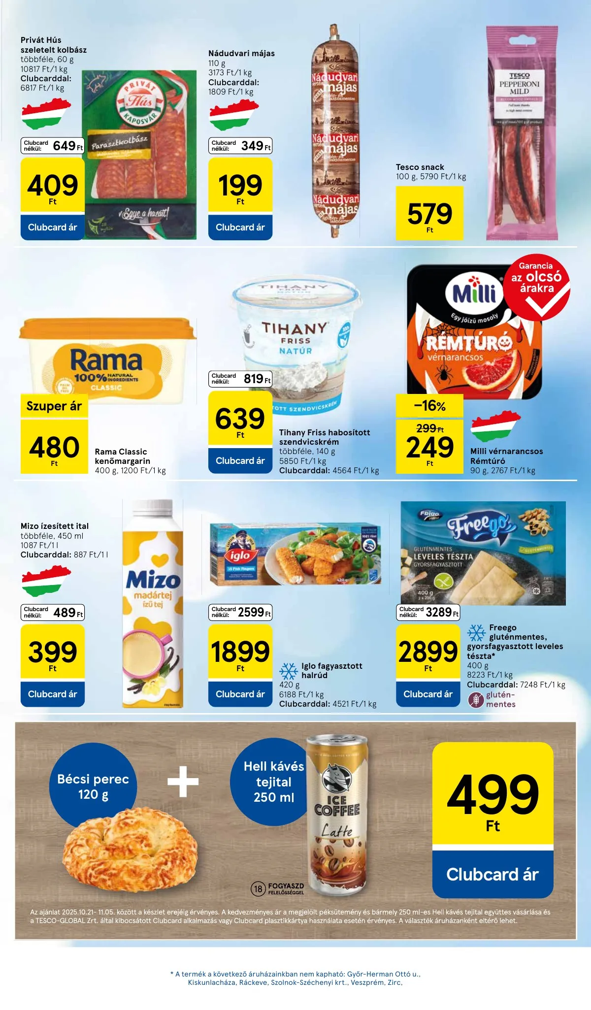Tesco akciós újság Szupermarket 10.30–11.05 – 3. oldal