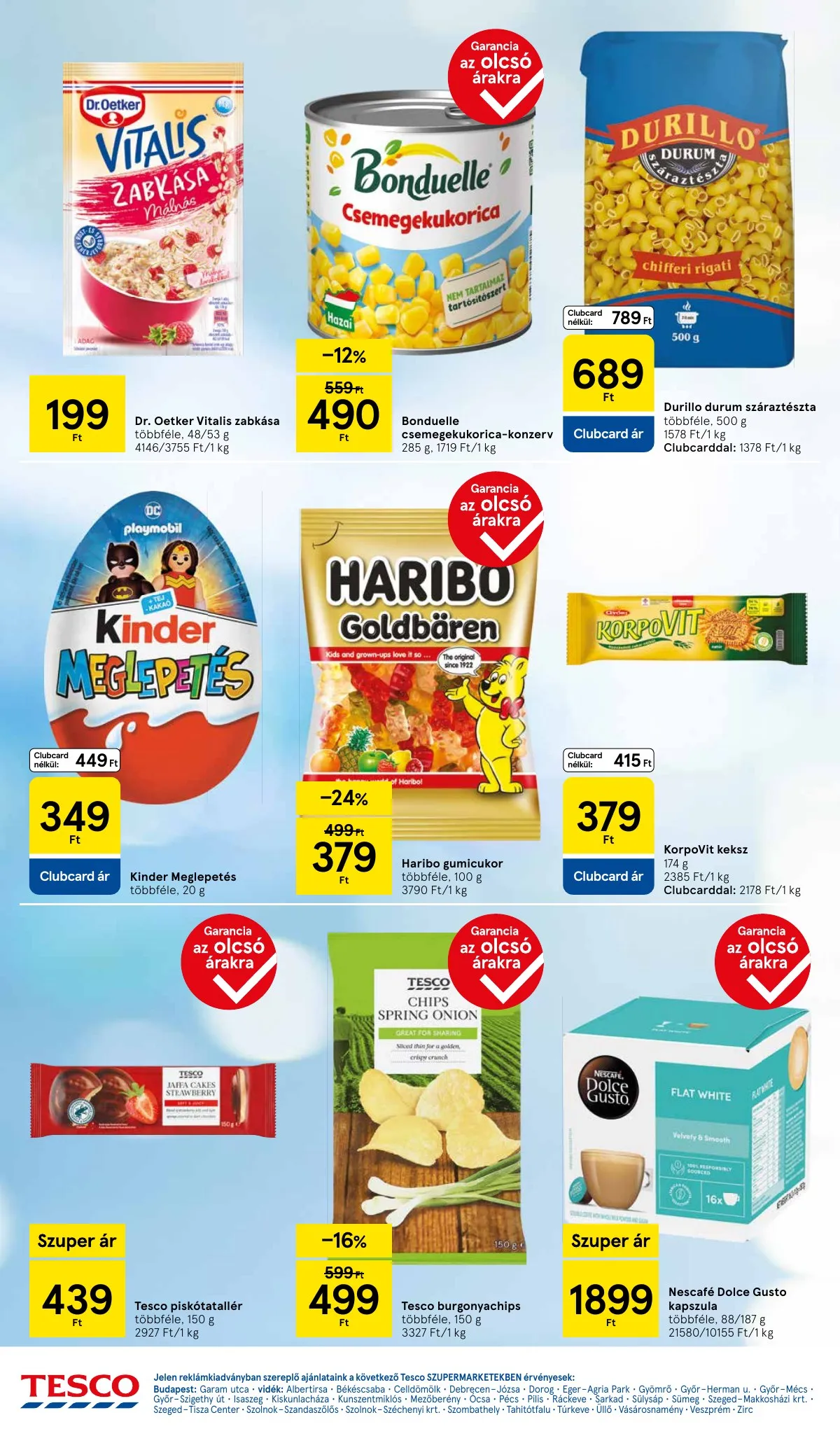 Tesco akciós újság Szupermarket 10.30–11.05 – 4. oldal