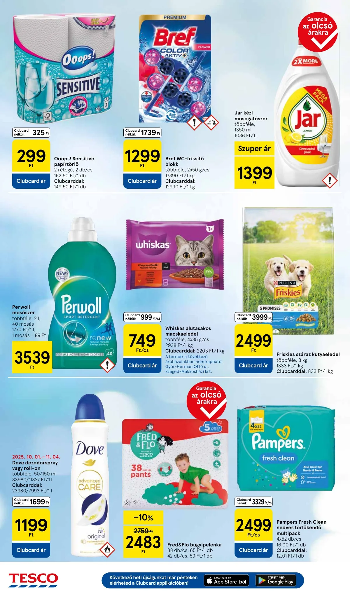 Tesco akciós újság Szupermarket 10.30–11.05 – 6. oldal