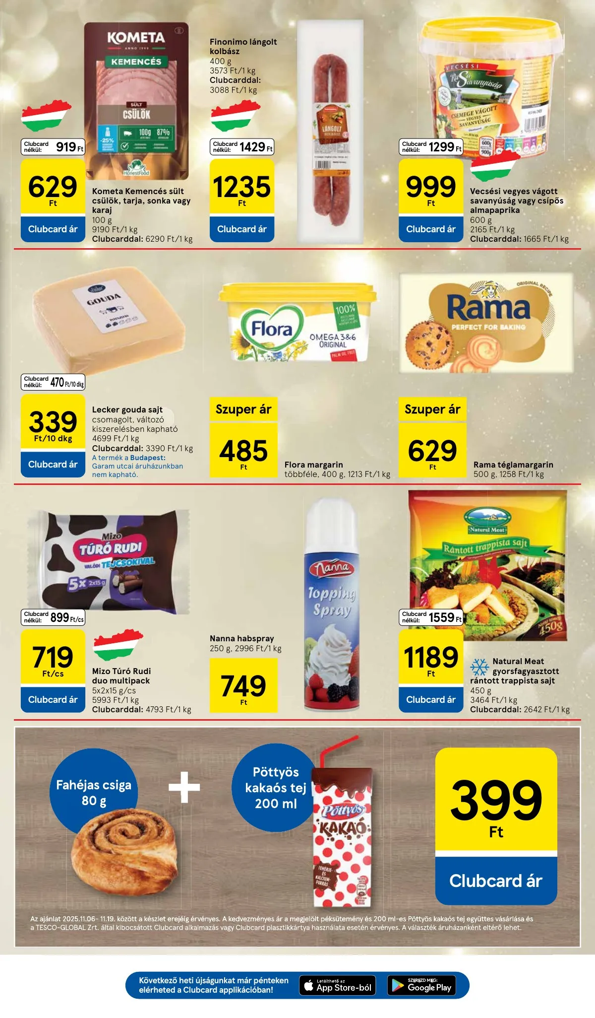 Tesco akciós újság Szupermarket 11.06–11.12 – 3. oldal