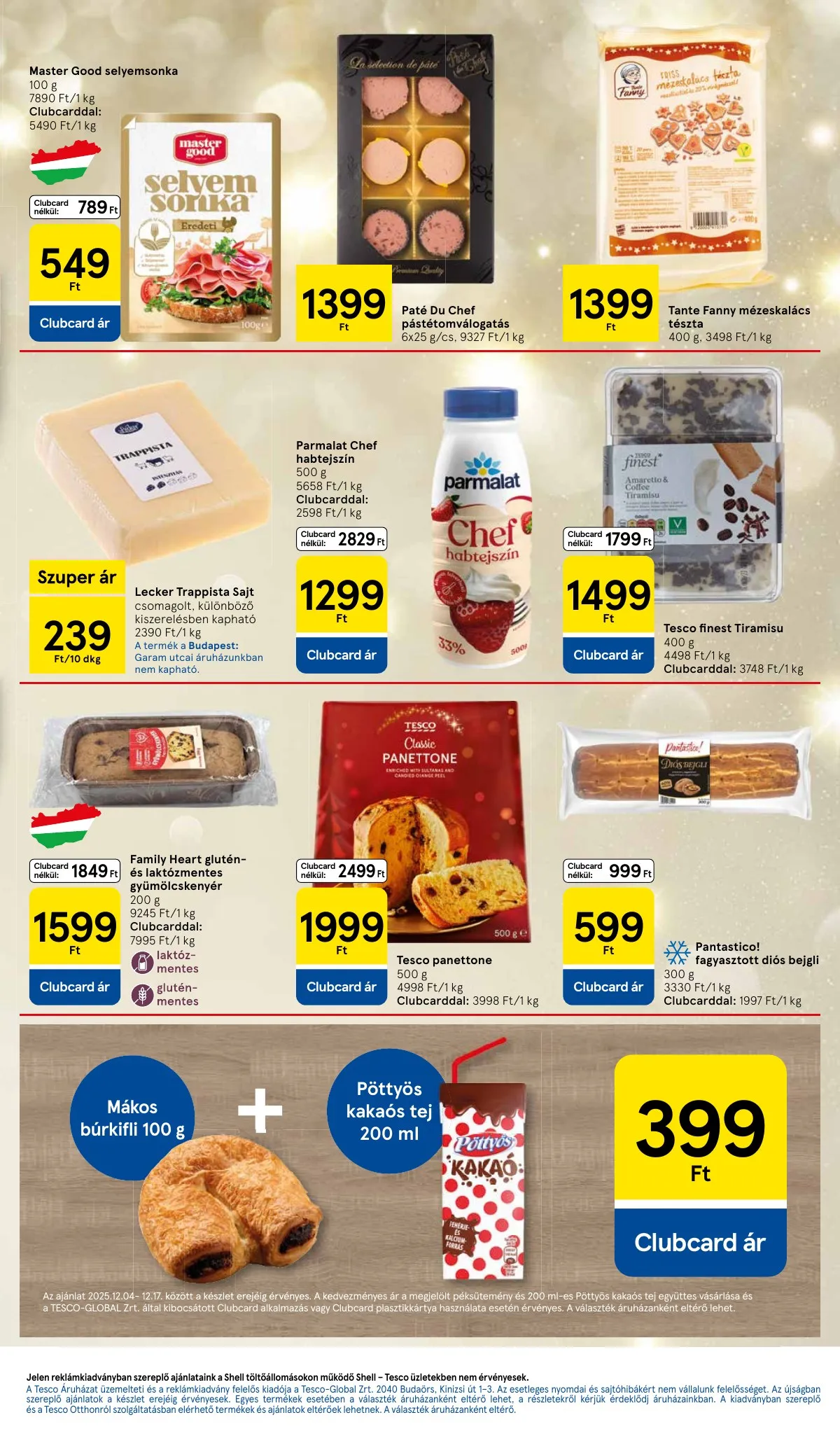Tesco akciós újság Szupermarket 12.04–12.10 – 3. oldal