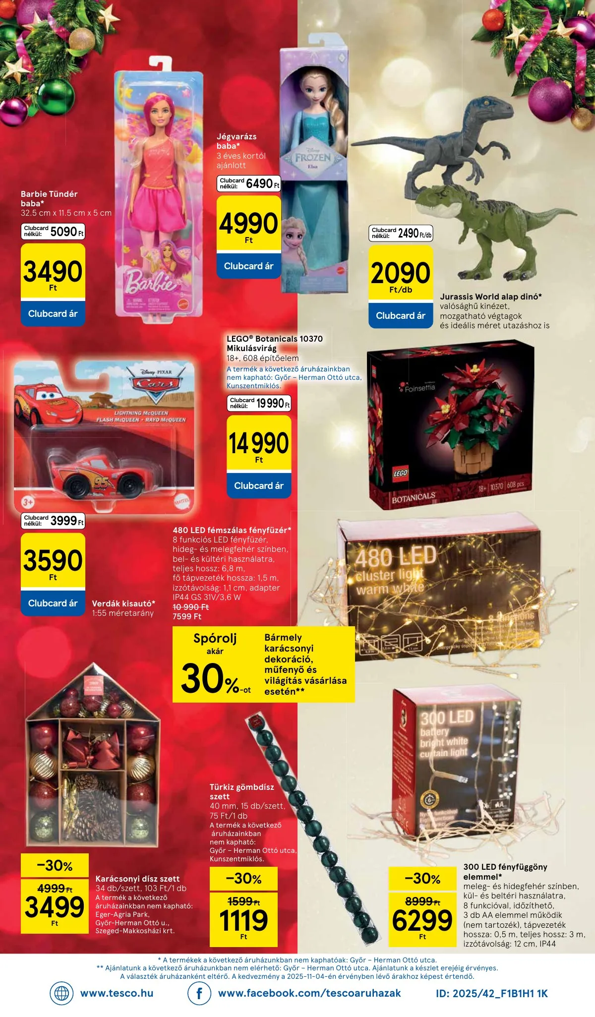 Tesco akciós újság Szupermarket 12.11–12.17 – 8. oldal