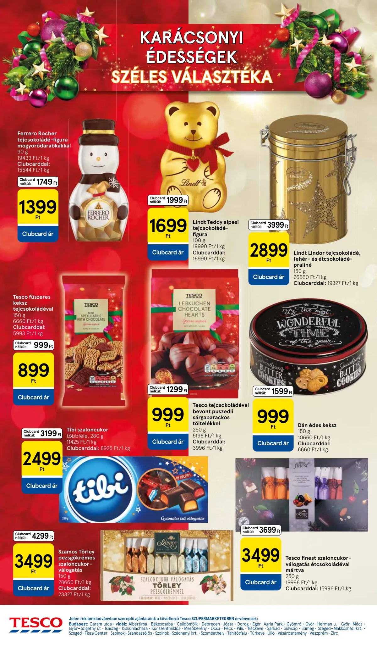 Tesco akciós újság Szupermarket 12.18–12.24 – 6. oldal