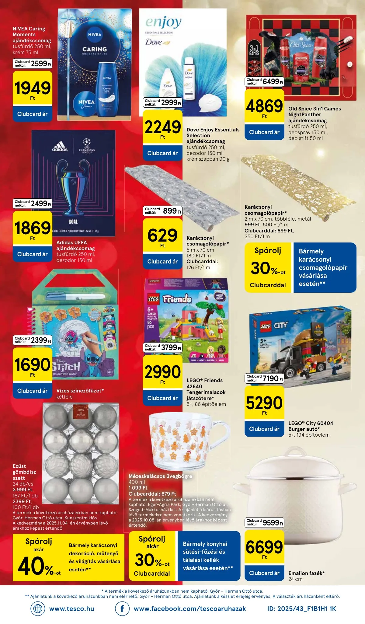 Tesco akciós újság Szupermarket 12.18–12.24 – 8. oldal