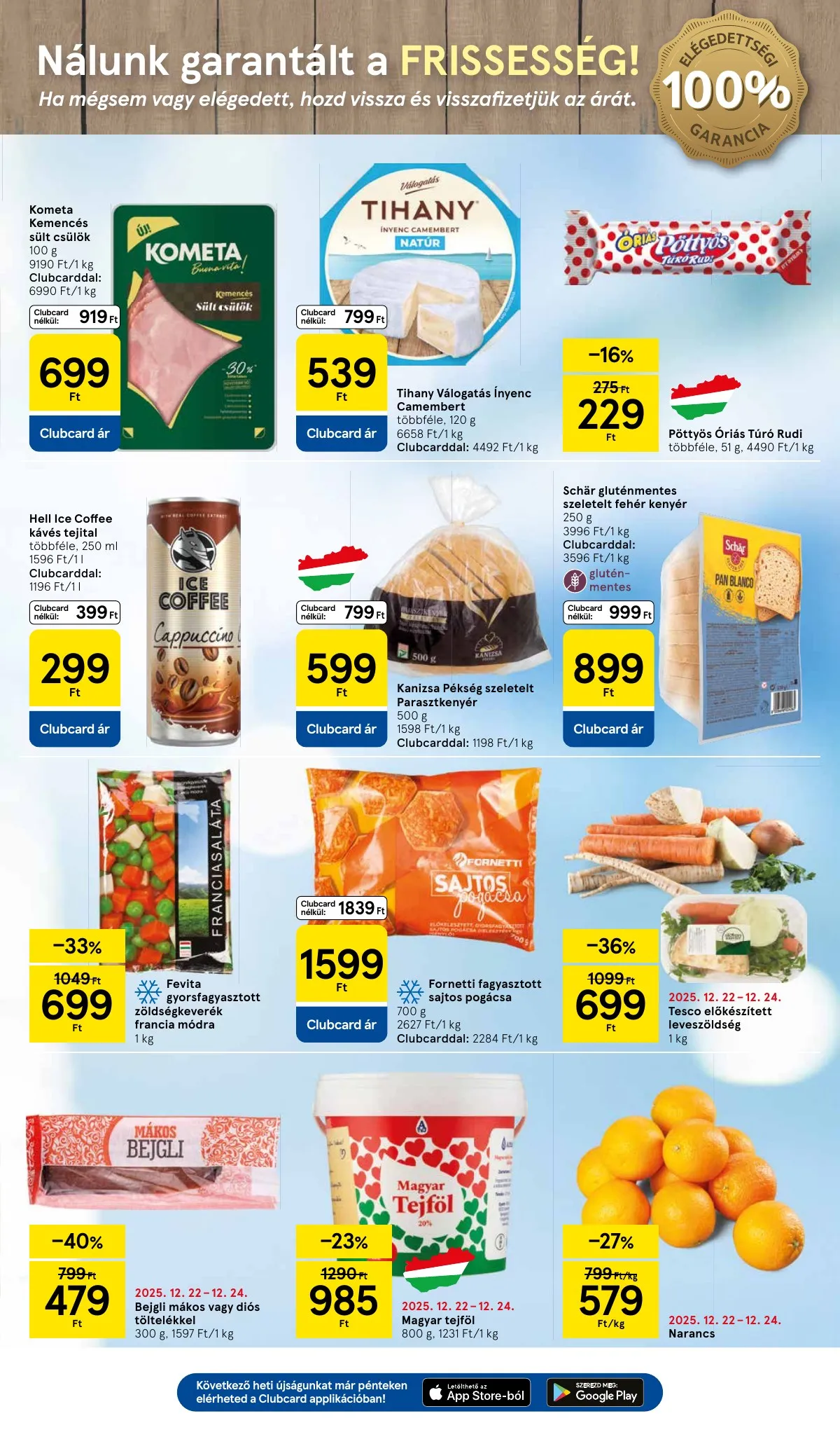 Tesco akciós újság Szupermarket 12.27–12.31 – 3. oldal