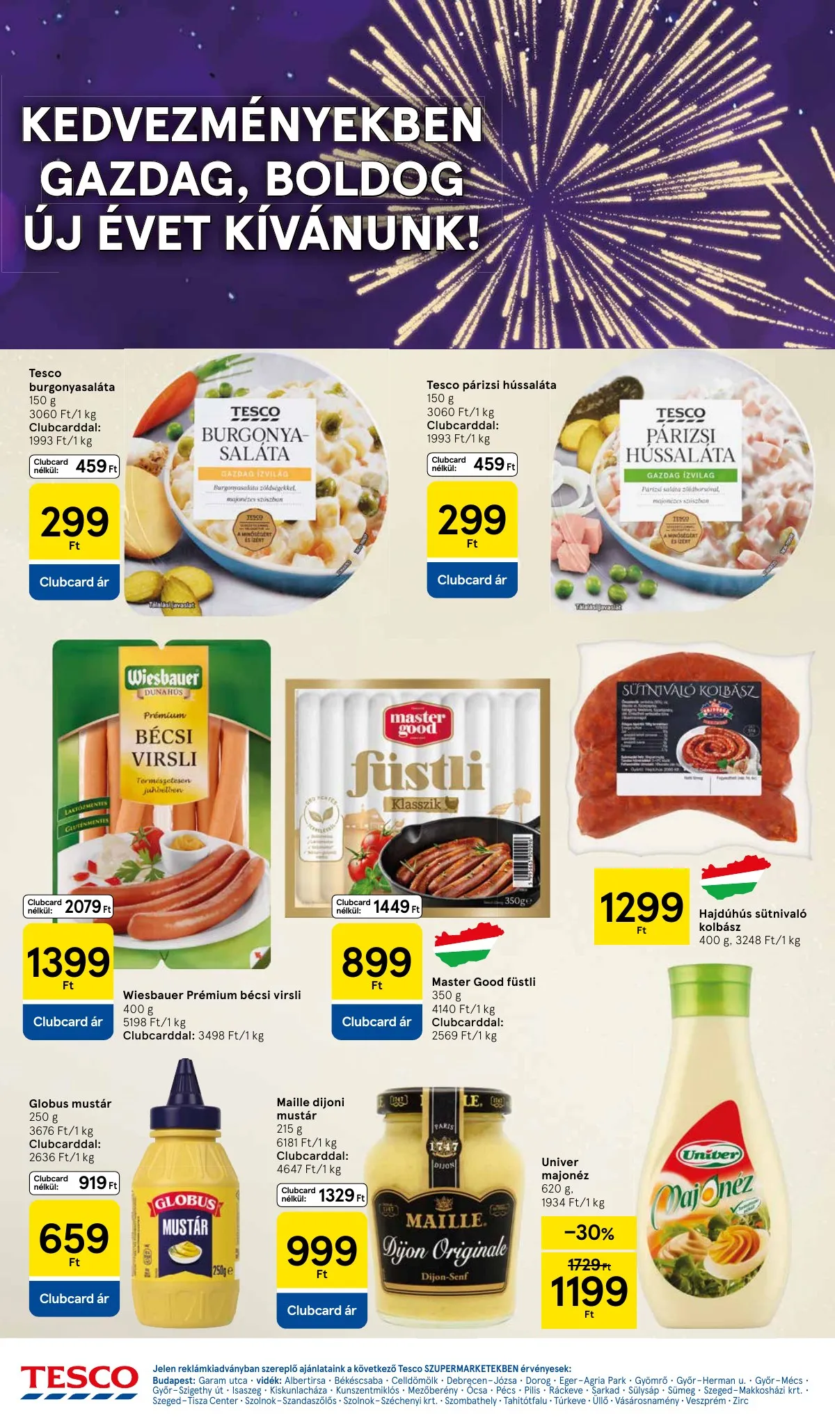 Tesco akciós újság Szupermarket 12.27–12.31 – 4. oldal