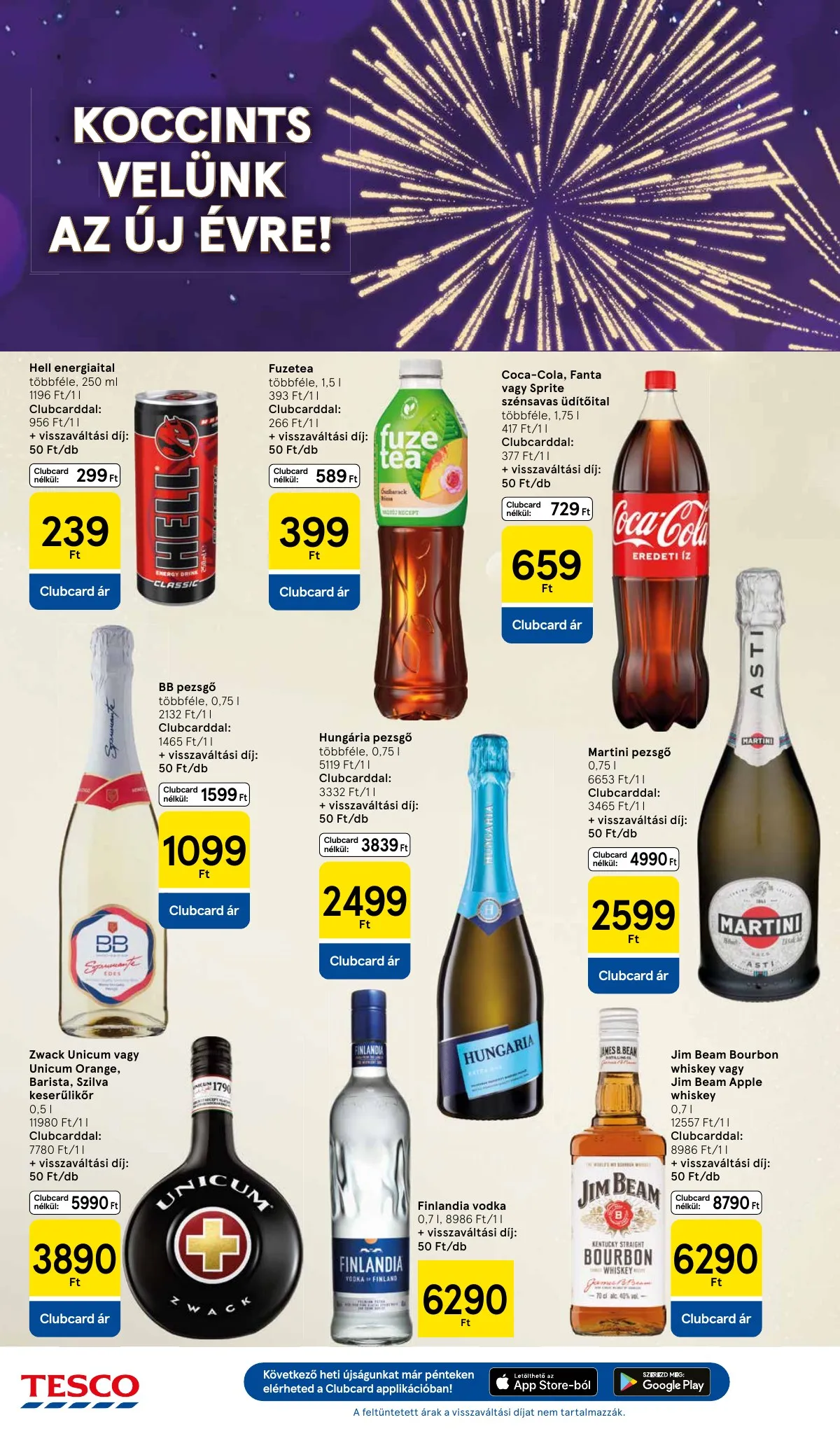 Tesco akciós újság Szupermarket 12.27–12.31 – 6. oldal