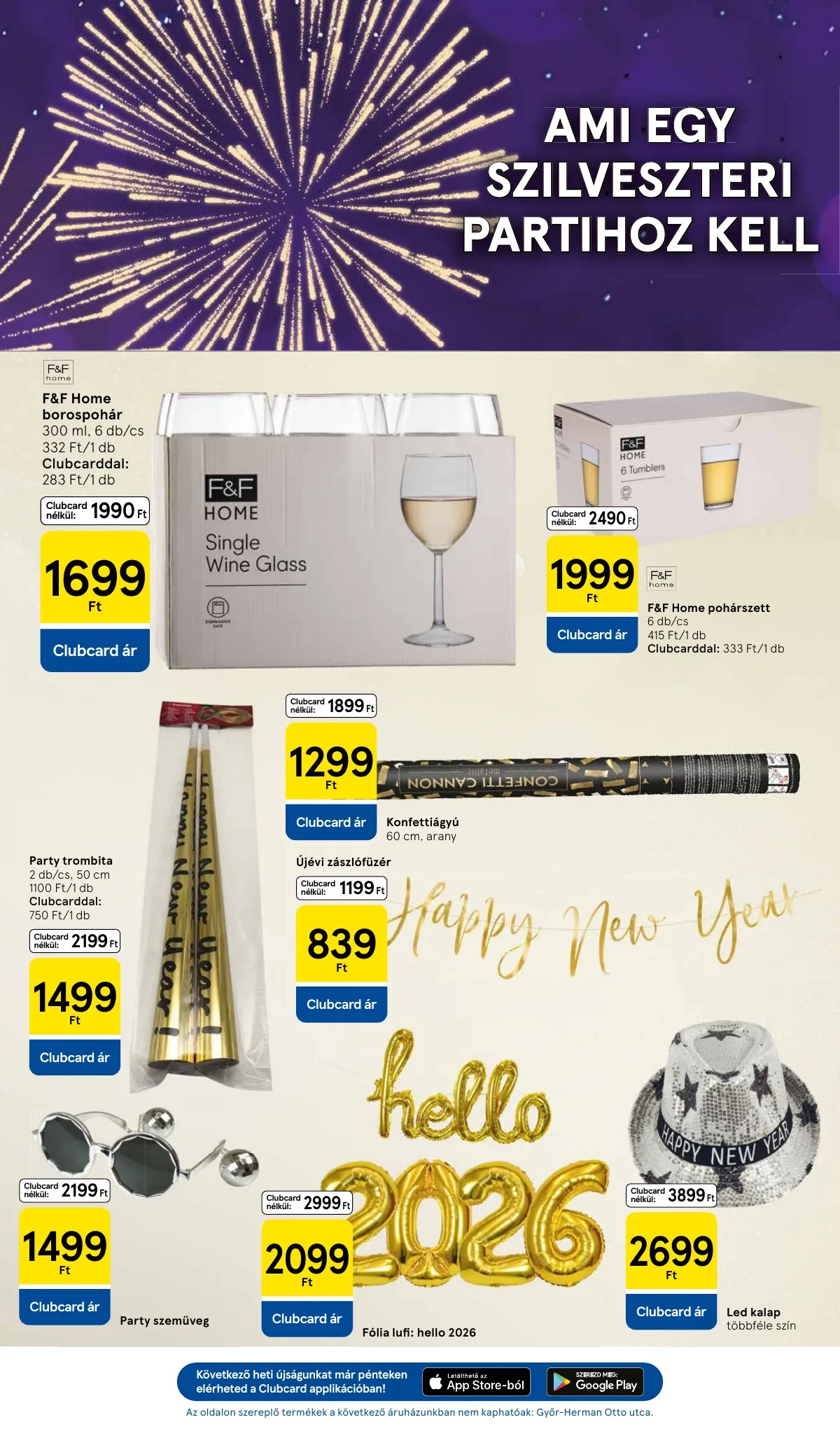 Tesco akciós újság Szupermarket 12.27–12.31 – 7. oldal