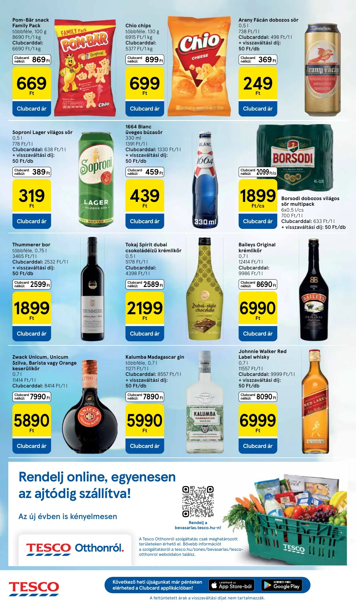 Tesco akciós újság Szupermarket 01.08–01.14 – 10. oldal