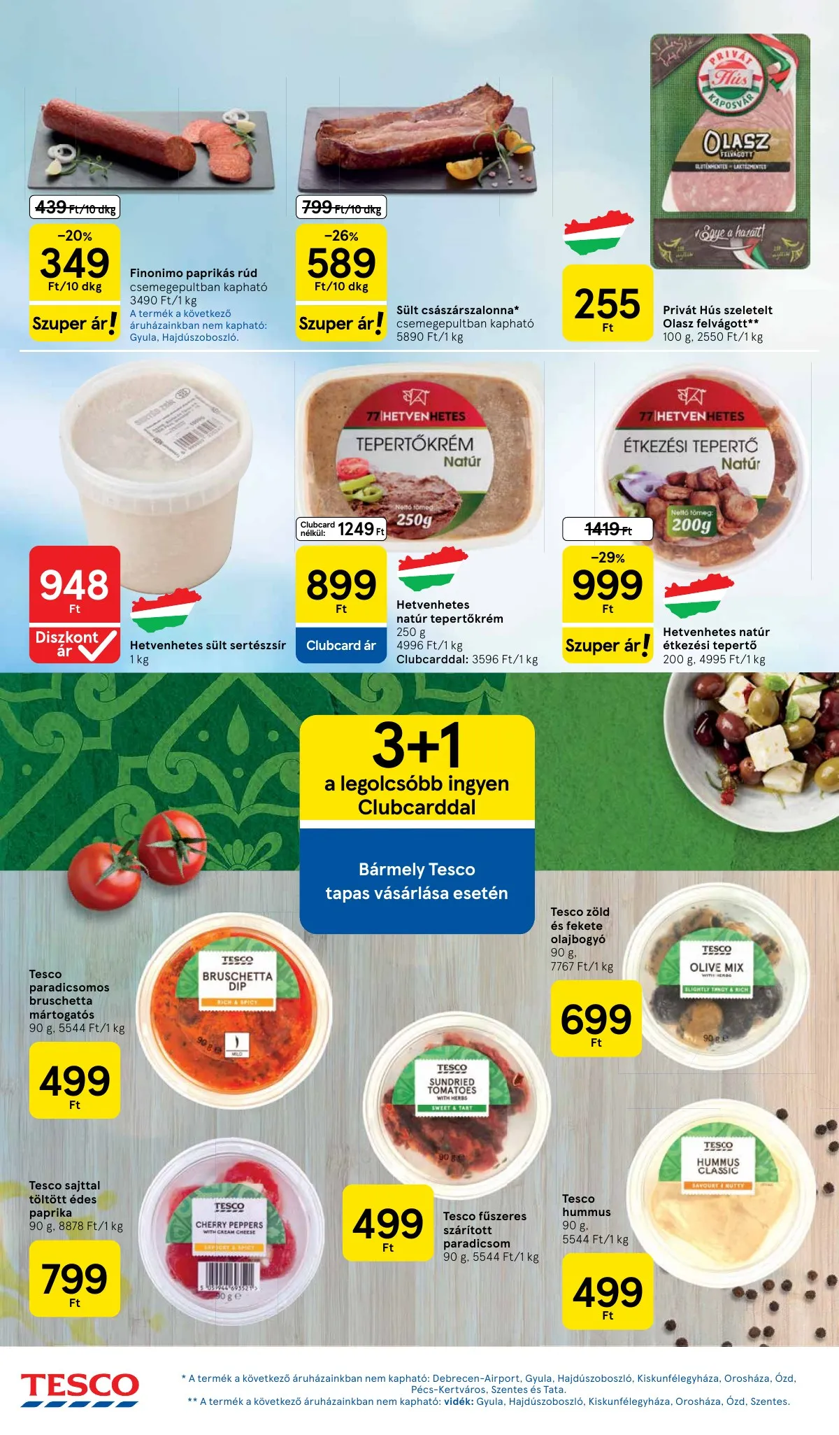 Tesco akciós újság Szupermarket 01.08–01.14 – 18. oldal