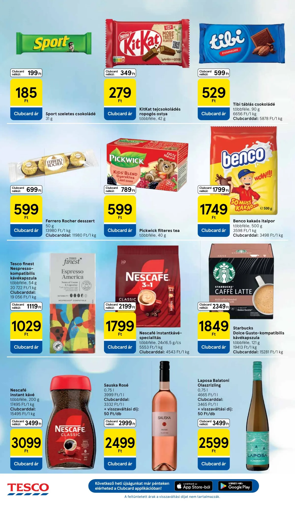 Tesco akciós újság Szupermarket 01.08–01.14 – 22. oldal