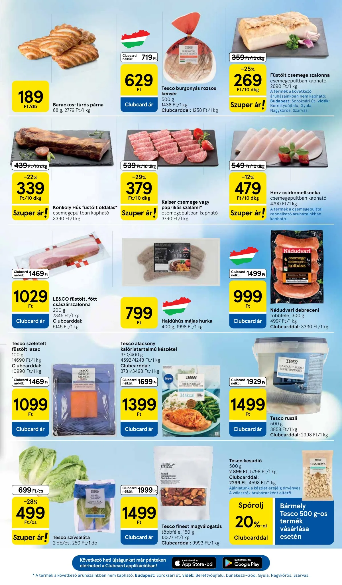 Tesco akciós újság Szupermarket 01.08–01.14 – 3. oldal