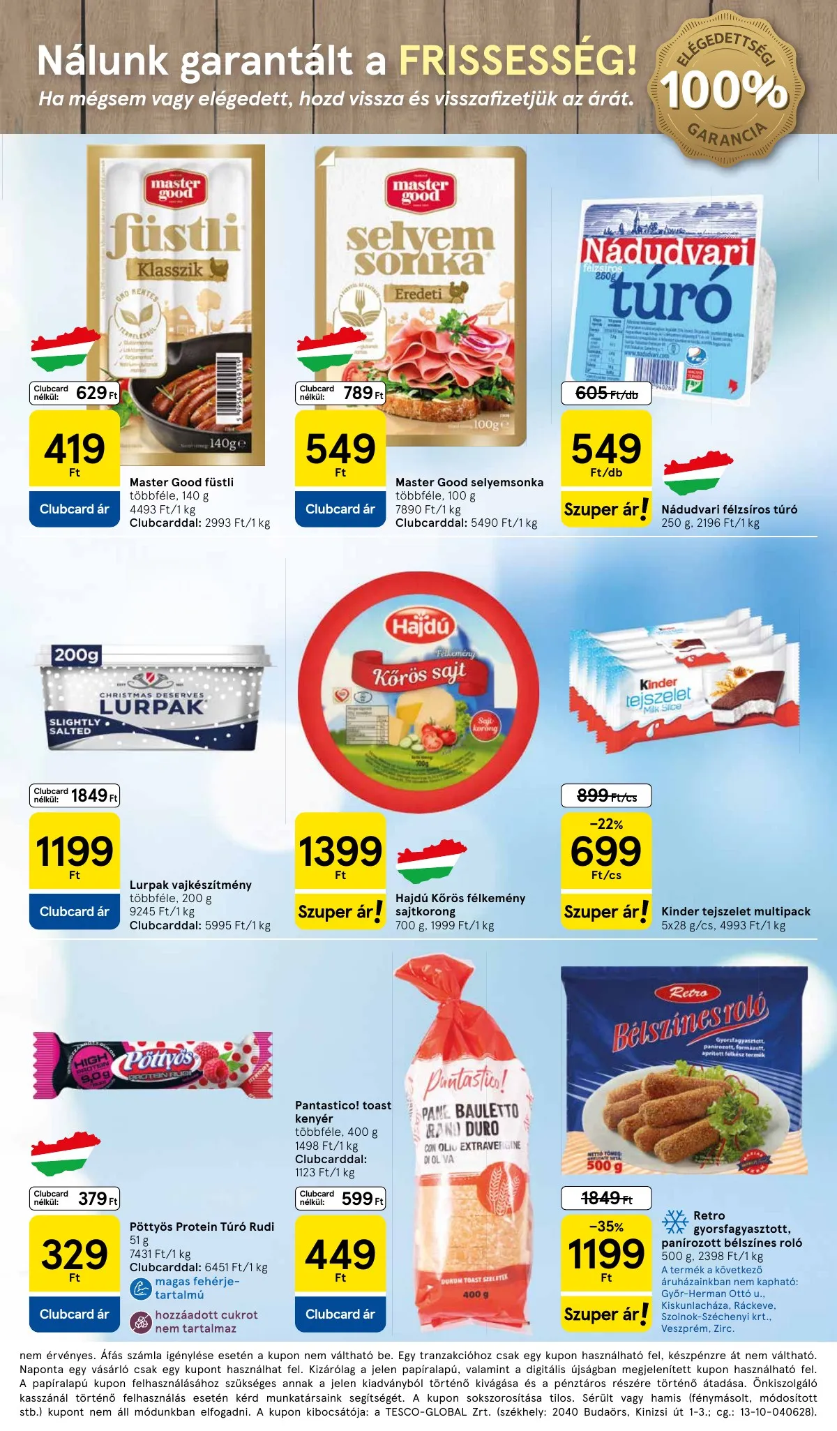 Tesco akciós újság Szupermarket 01.15–01.21 – 3. oldal