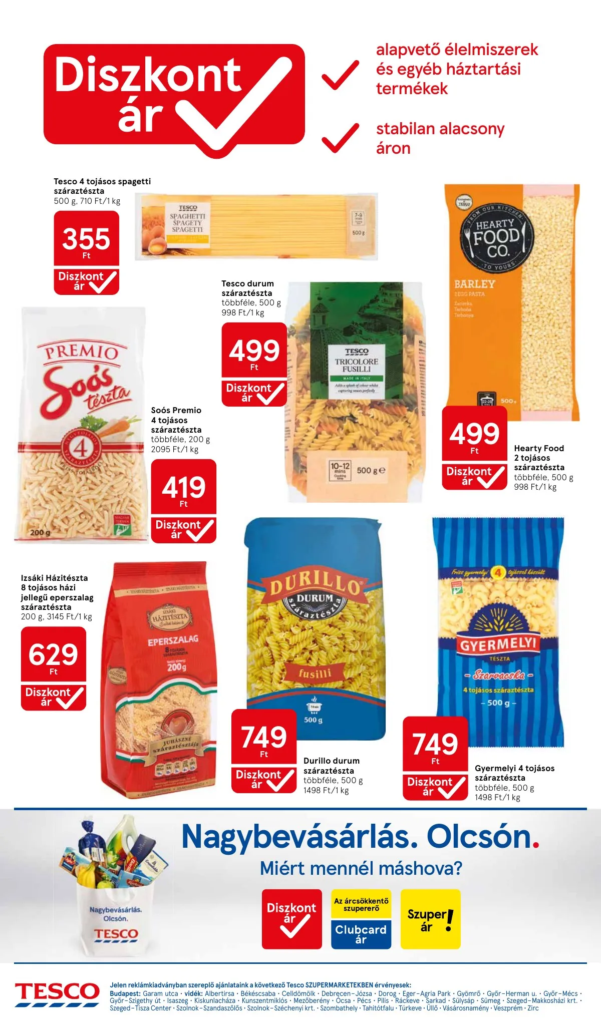 Tesco akciós újság Szupermarket 01.15–01.21 – 4. oldal