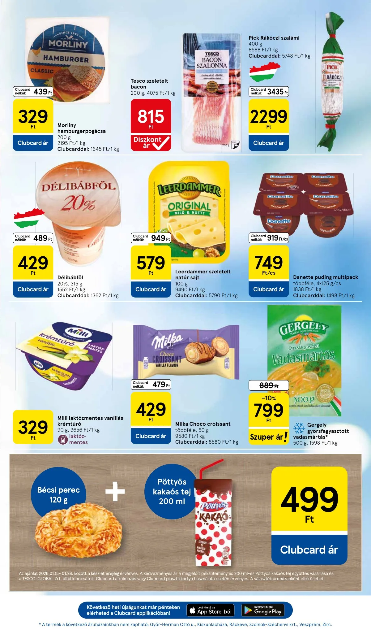 Tesco akciós újság Szupermarket 01.22–01.28 – 3. oldal