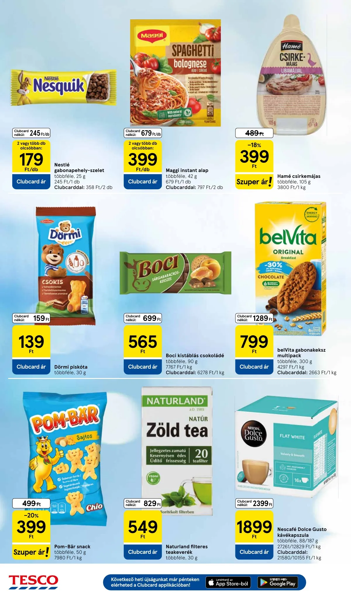 Tesco akciós újság Szupermarket 01.22–01.28 – 4. oldal