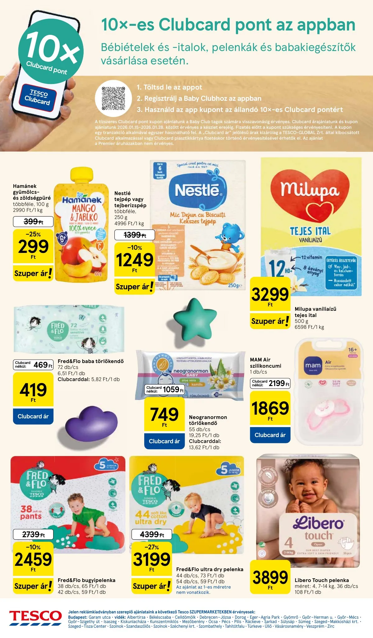 Tesco akciós újság Szupermarket 01.22–01.28 – 6. oldal