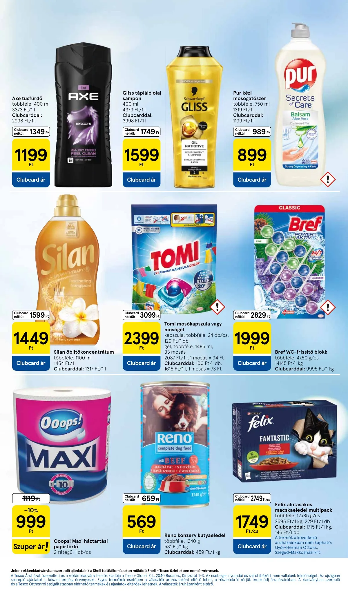 Tesco akciós újság Szupermarket 01.22–01.28 – 7. oldal