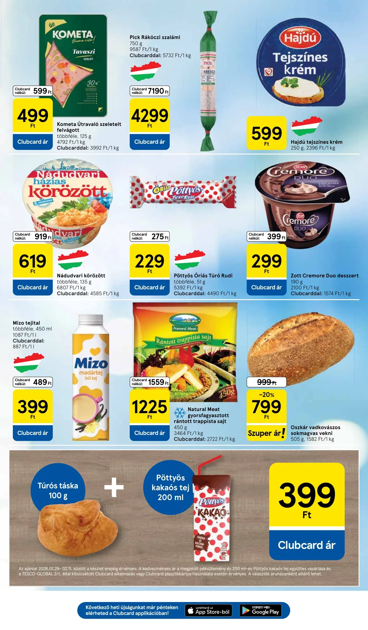 Tesco akciós újság Szupermarket 01.29–02.04 – 3. oldal