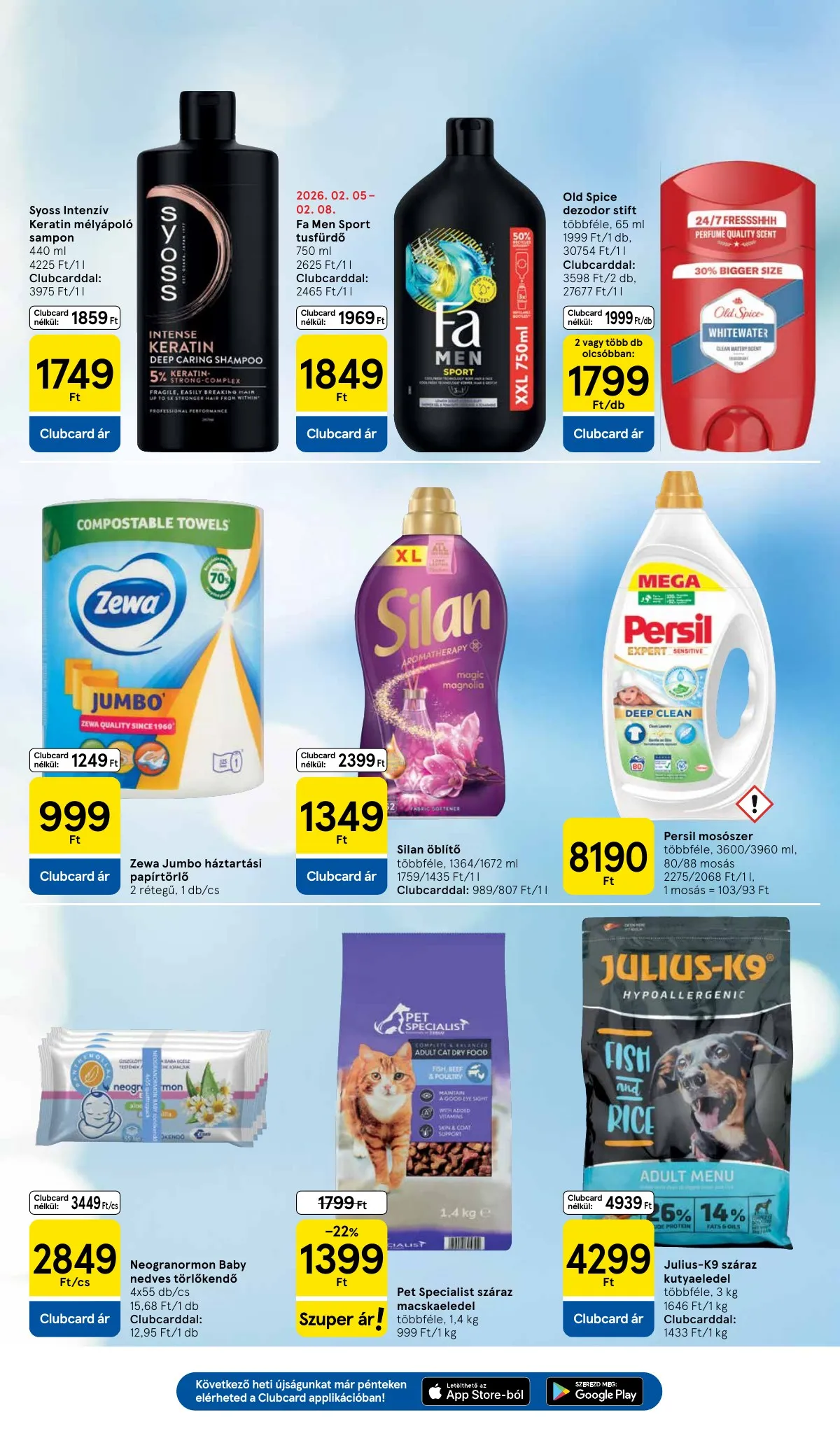 Tesco akciós újság Szupermarket 02.05–02.11 – 7. oldal