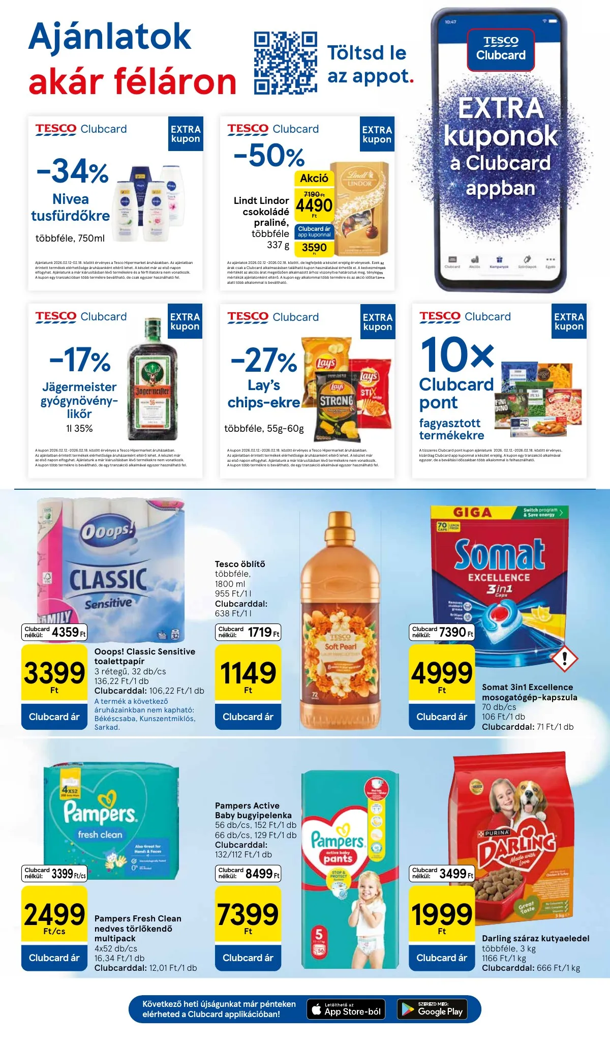 Tesco akciós újság Szupermarket 02.12–02.18 – 3. oldal