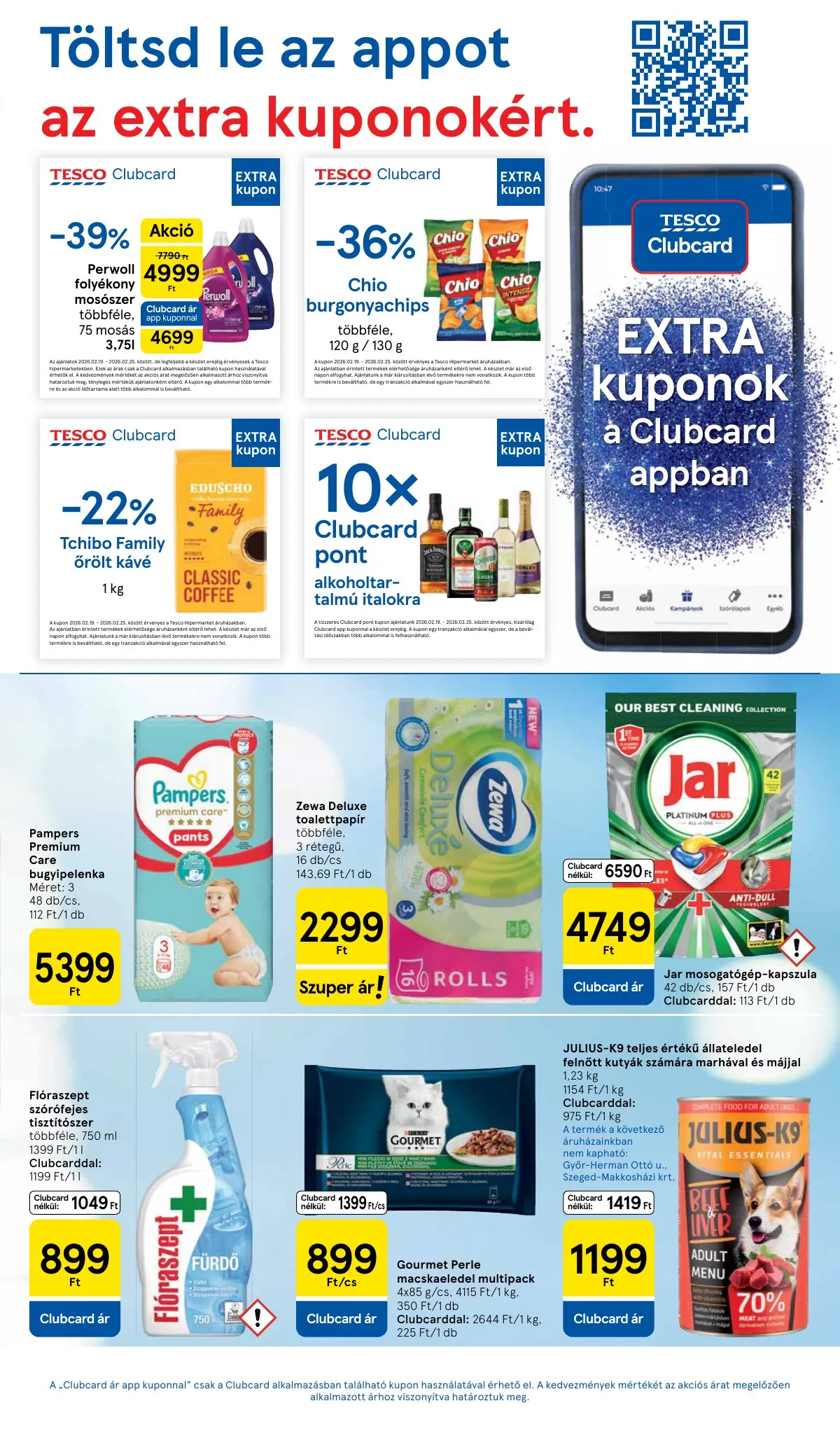 Tesco akciós újság Szupermarket 02.19–02.25 – 3. oldal