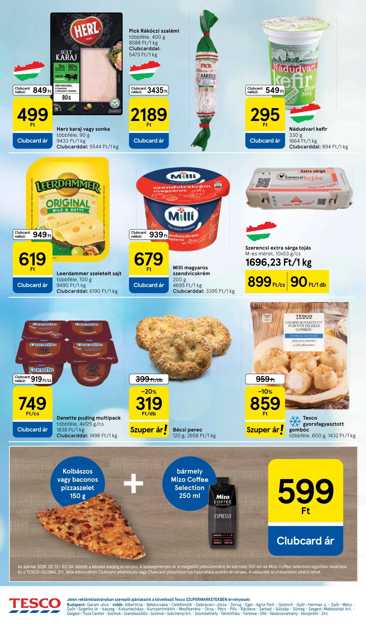 Tesco akciós újság Szupermarket 02.19–02.25 – 4. oldal