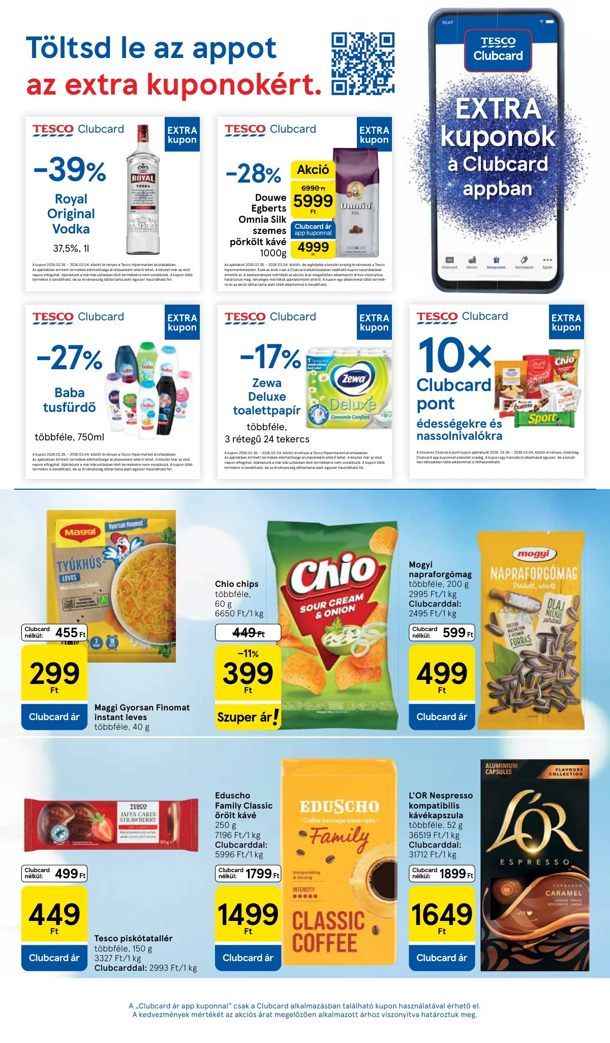 Tesco akciós újság Szupermarket 02.26–03.04 – 3. oldal