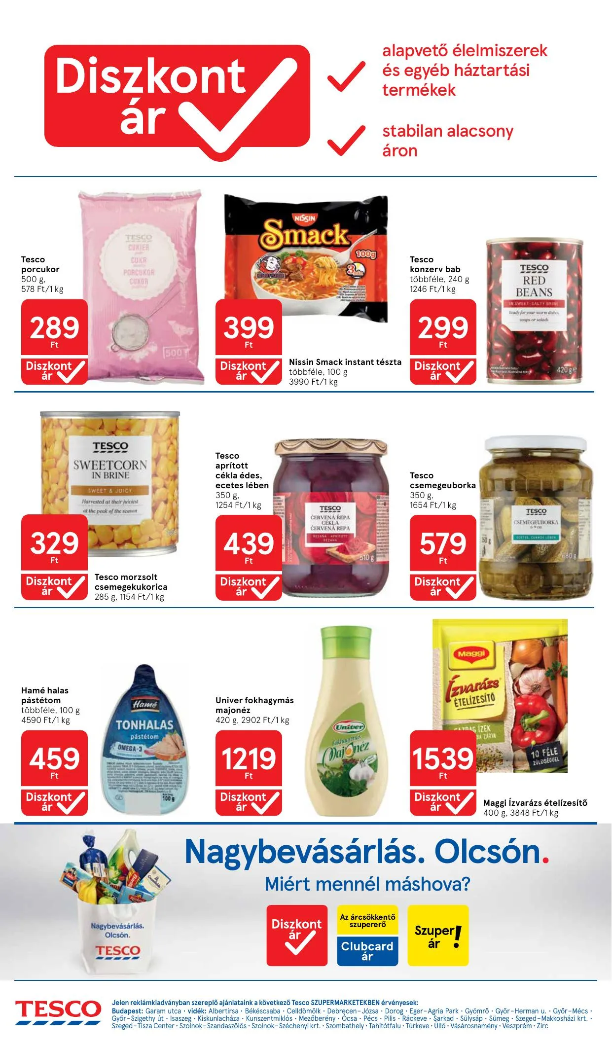 Tesco akciós újság Szupermarket 03.12–03.18 – 4. oldal