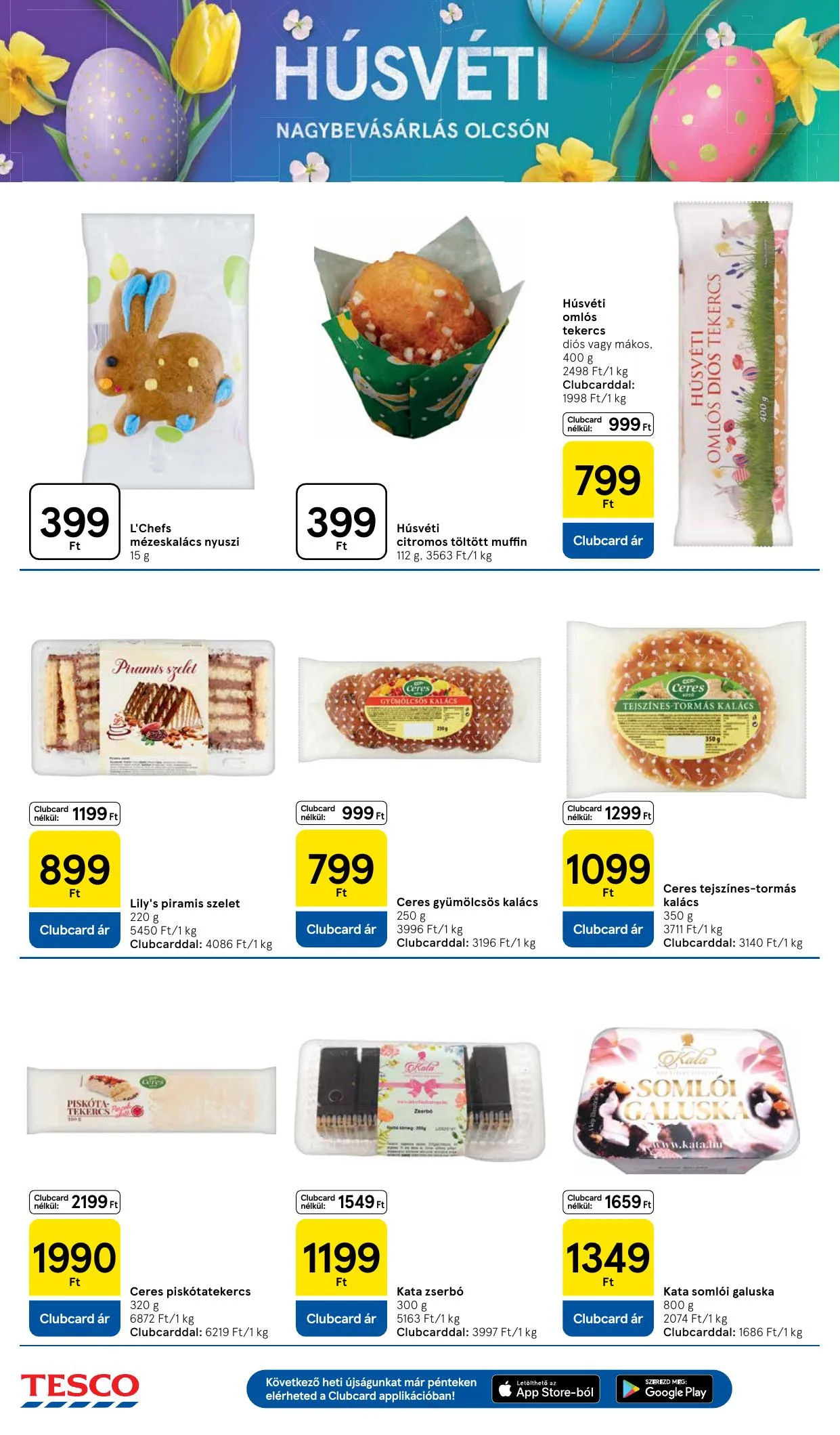 Tesco akciós újság Szupermarket 03.31–04.08 – 6. oldal