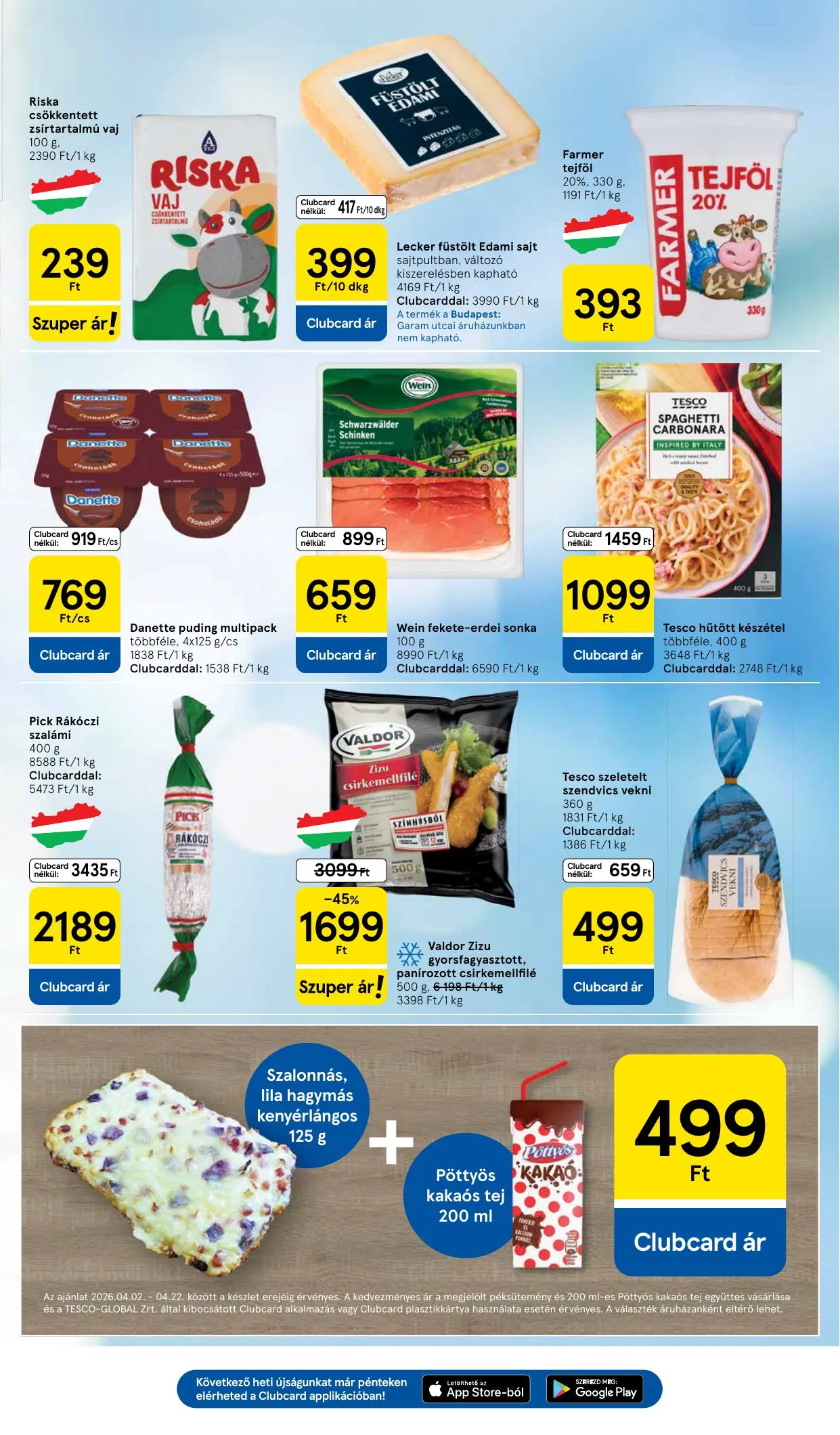 Tesco akciós újság Szupermarket 04.16–04.22 – 3. oldal