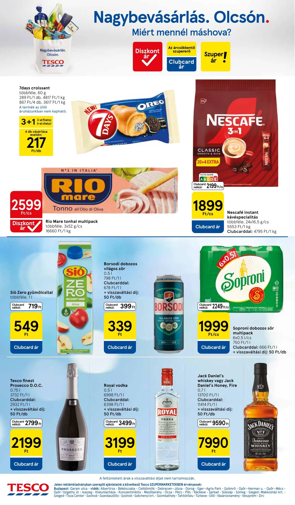 Tesco akciós újság Szupermarket 04.23–04.28 – 6. oldal
