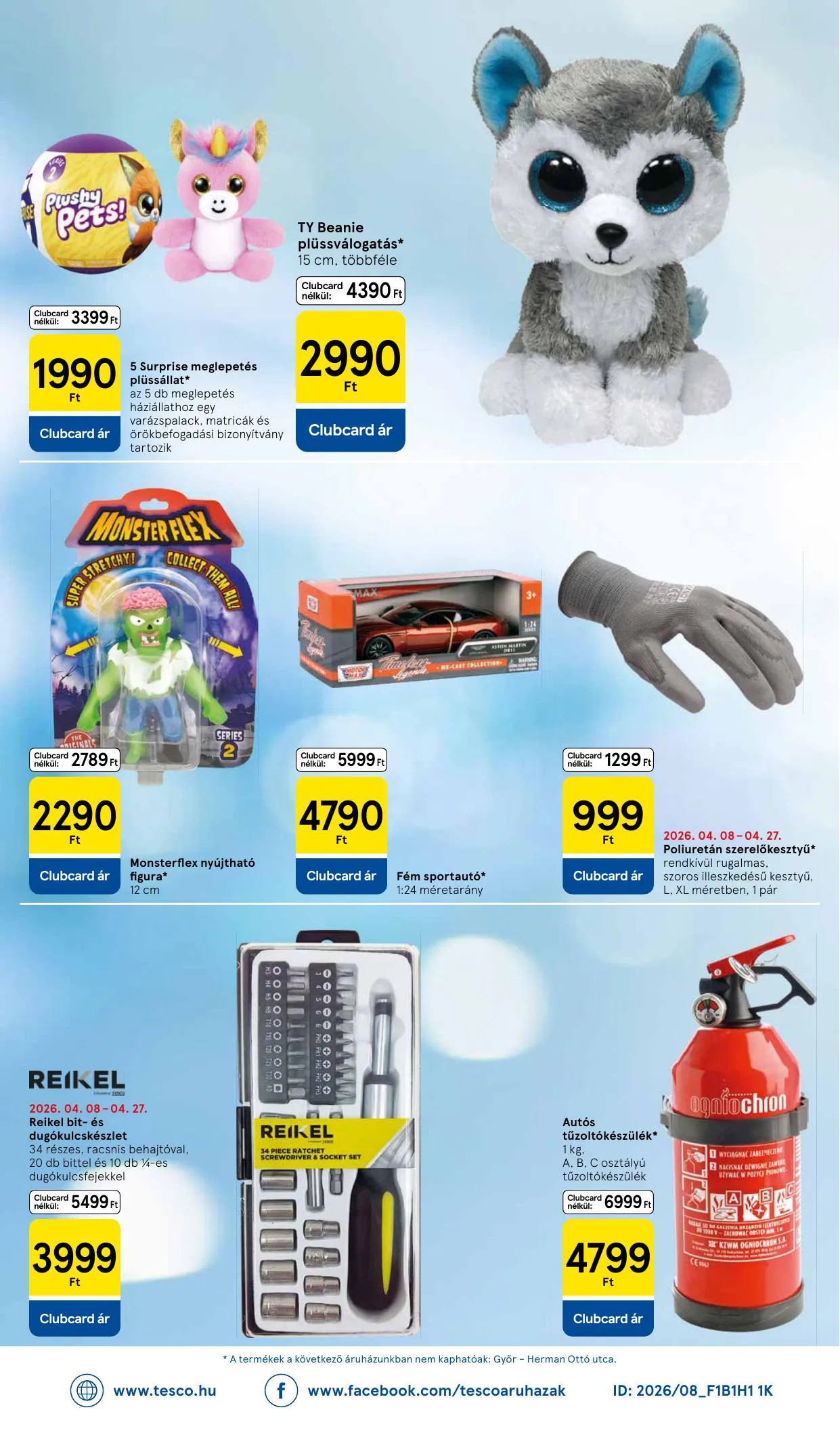 Tesco akciós újság Szupermarket 04.23–04.28 – 8. oldal
