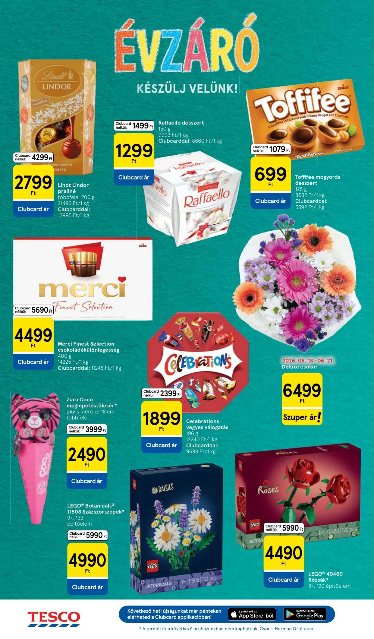 Tesco akciós újság Szupermarket 06.18–06.24 – 6. oldal