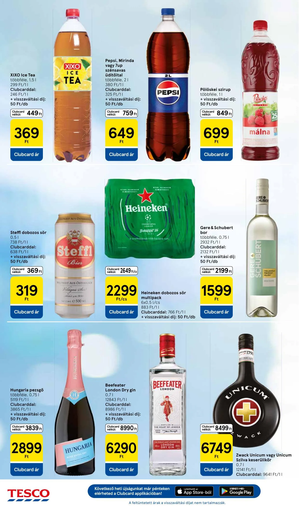 Tesco akciós újság Szupermarket 07.09–07.15 – 6. oldal
