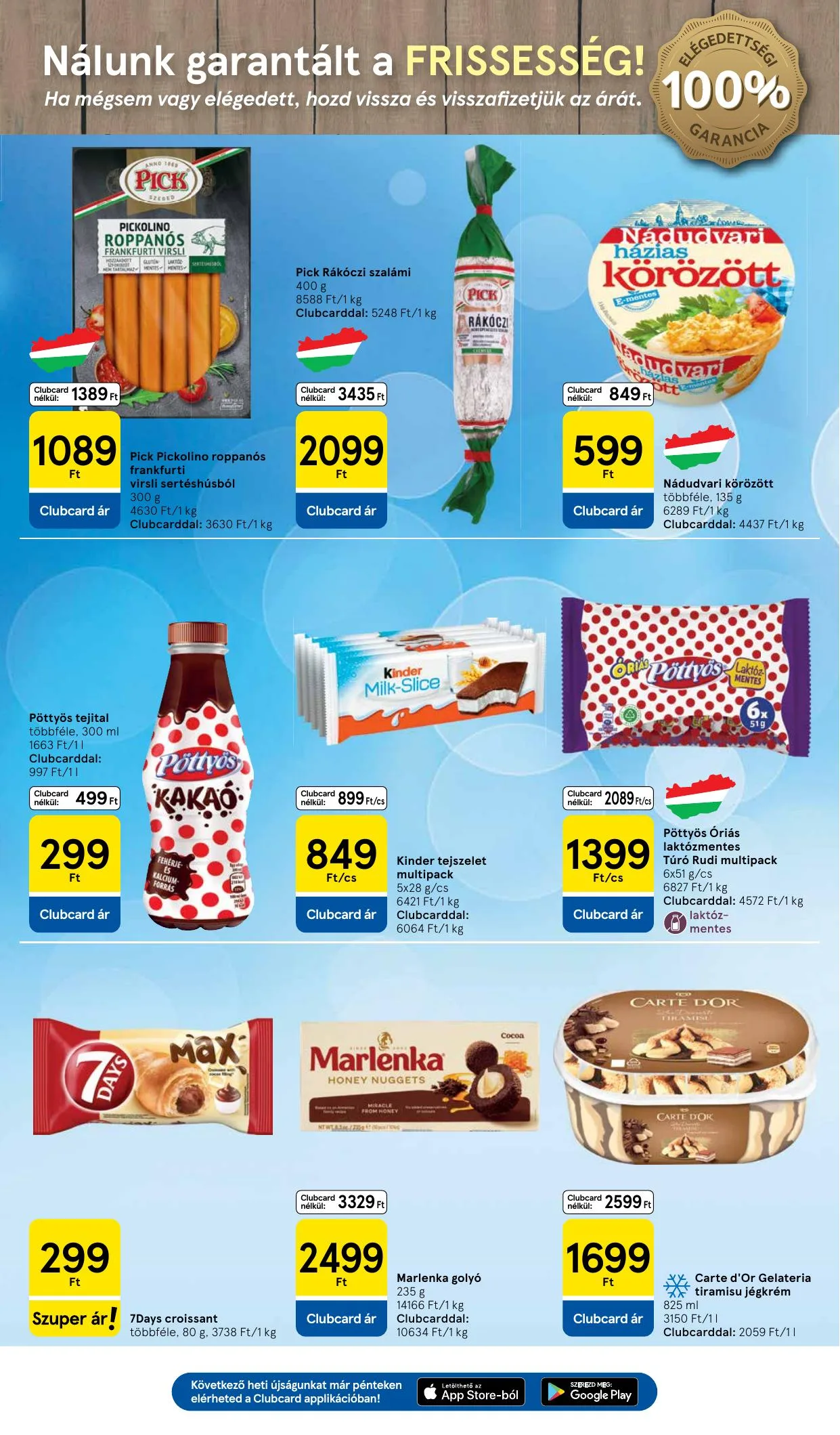 Tesco akciós újság Szupermarket 10.01–10.07 – 3. oldal