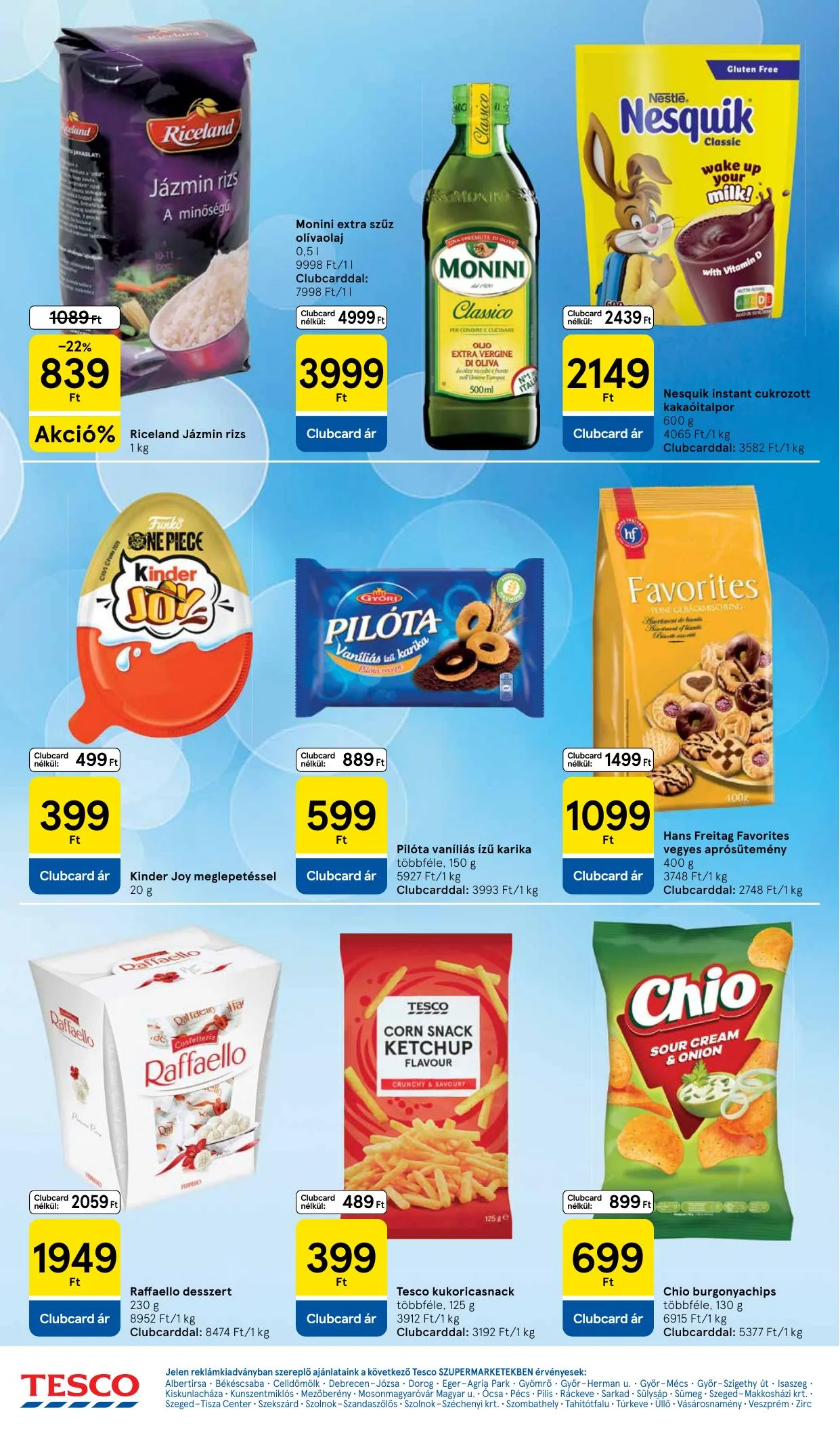 Tesco akciós újság Szupermarket 10.01–10.07 – 4. oldal