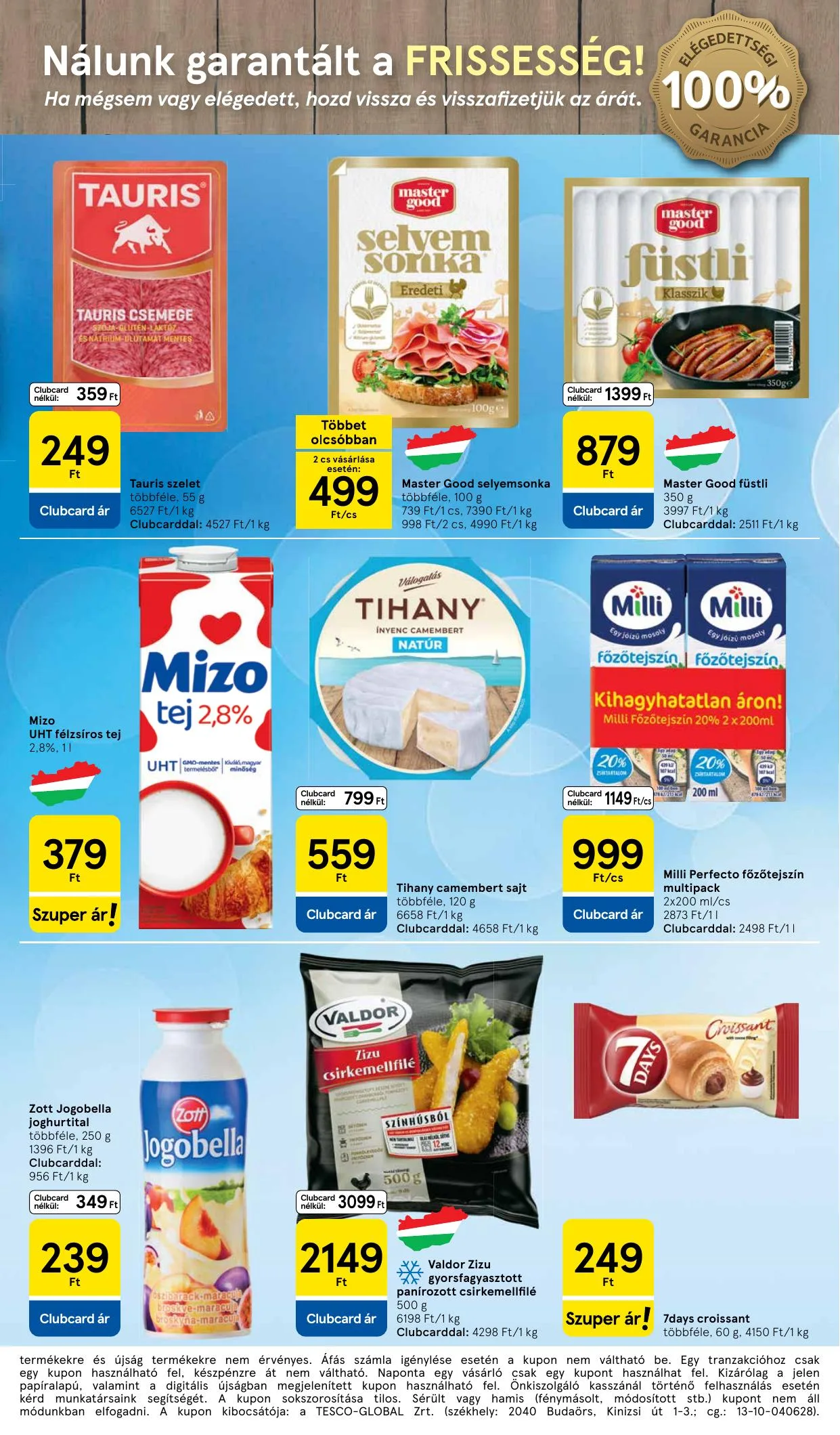 Tesco akciós újság Szupermarket 10.08–10.14 – 3. oldal