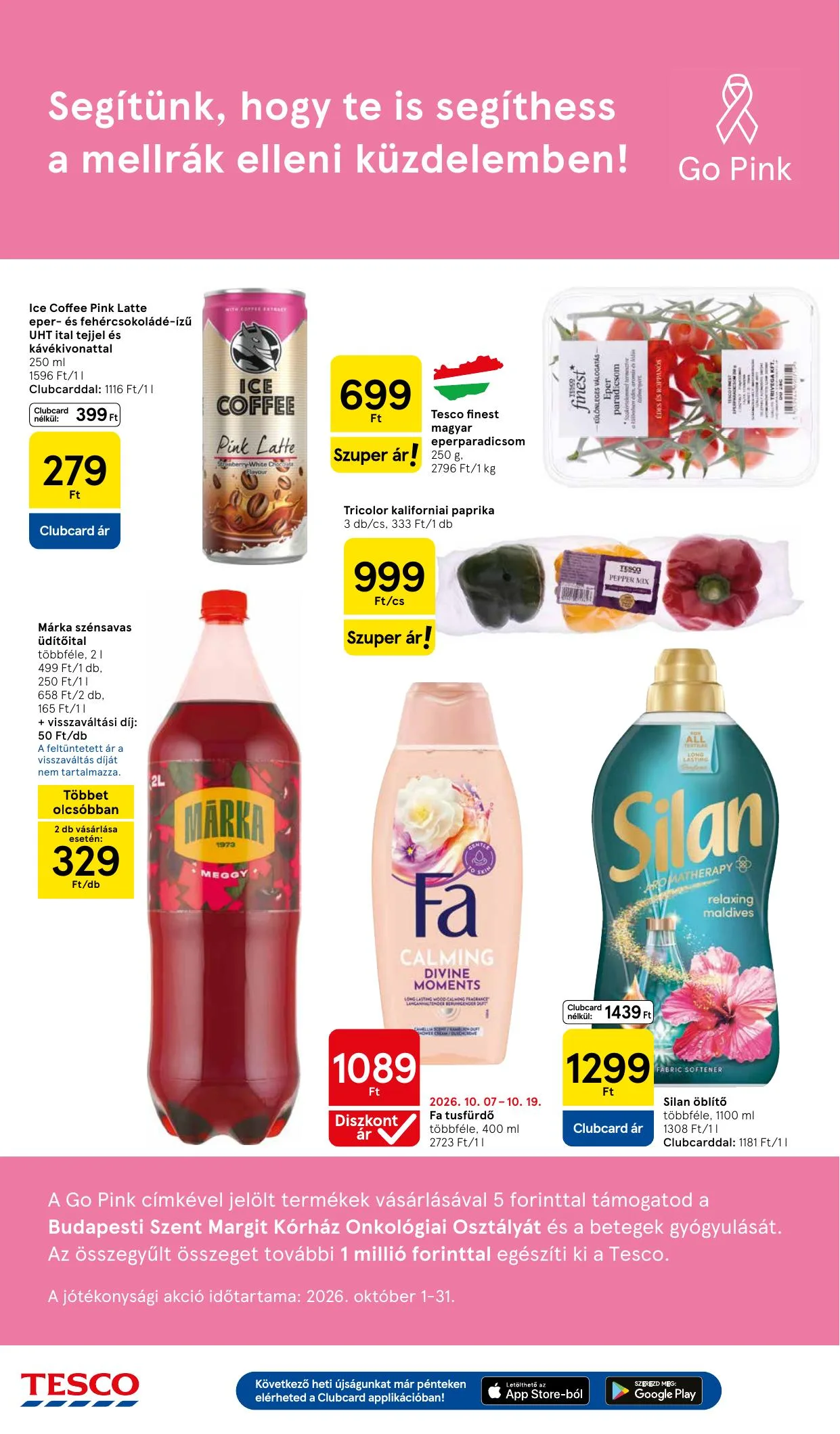 Tesco akciós újság Szupermarket 10.15–10.20 – 4. oldal