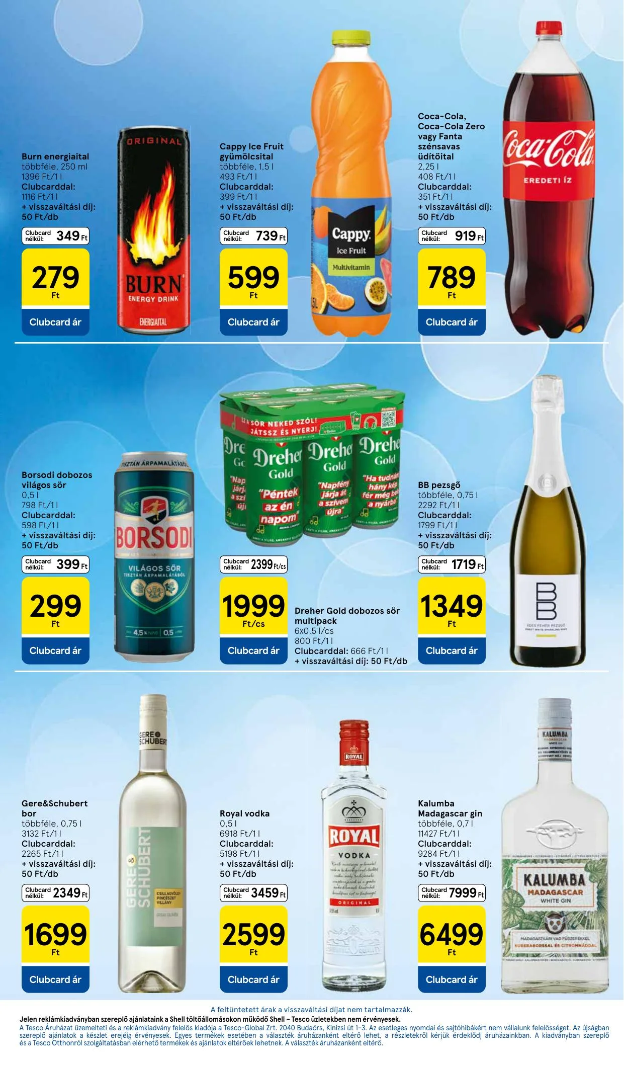 Tesco akciós újság Szupermarket 10.15–10.20 – 7. oldal
