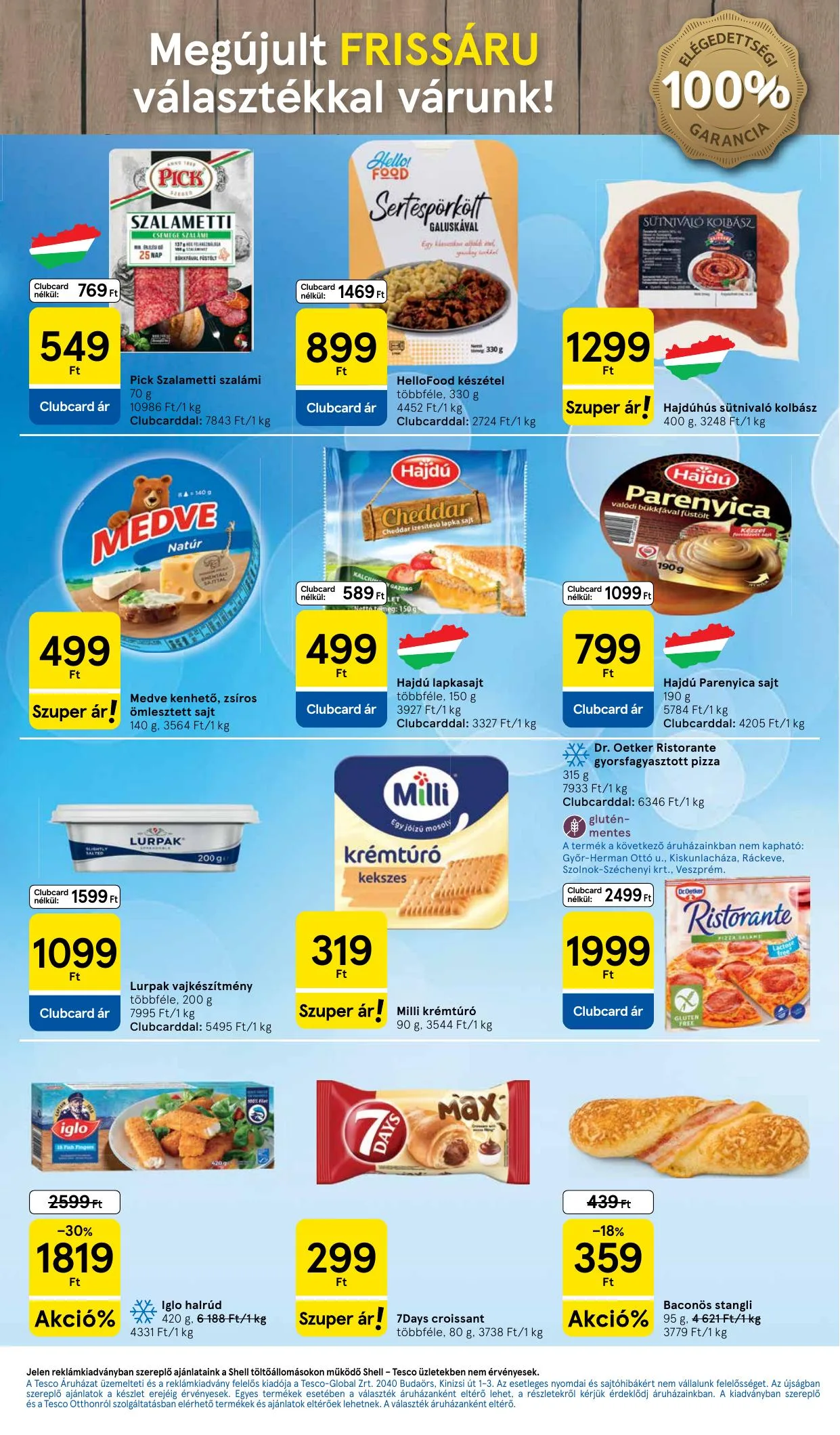 Tesco akciós újság Szupermarket 10.29–11.04 – 3. oldal