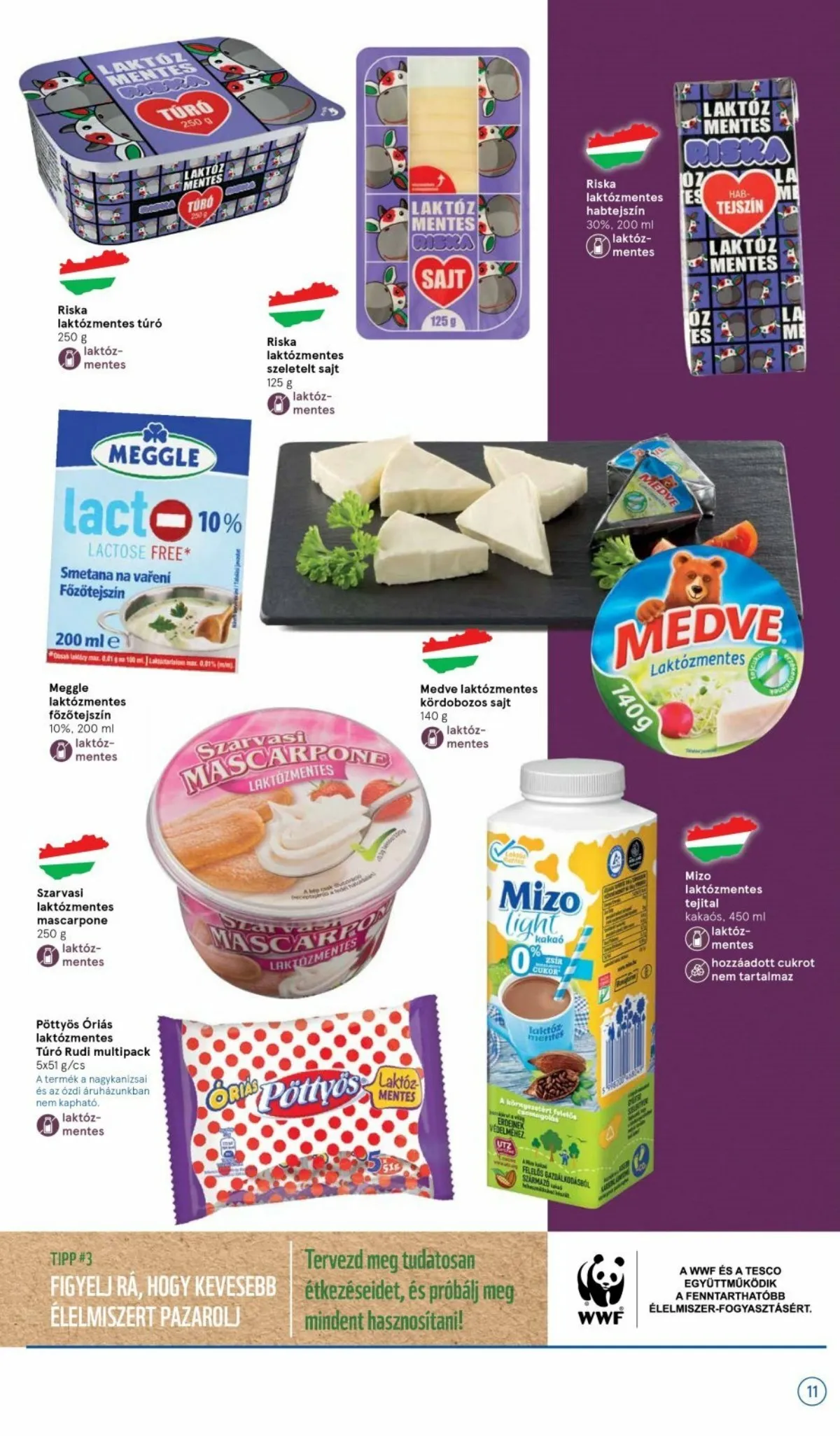 Tesco akciós újság Taplalkozas 01.05–03.31 – 11. oldal