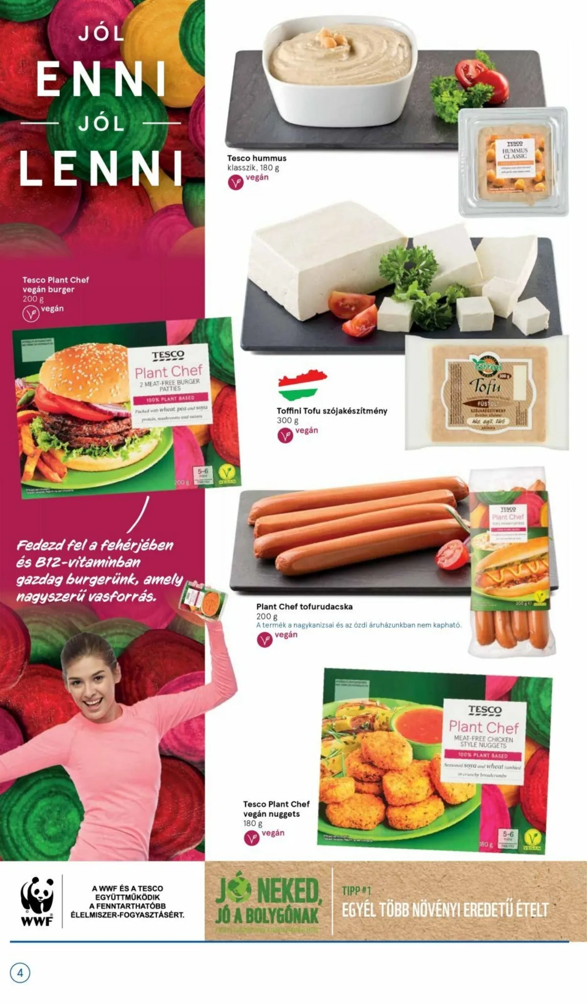 Tesco akciós újság Taplalkozas 01.05–03.31 – 4. oldal