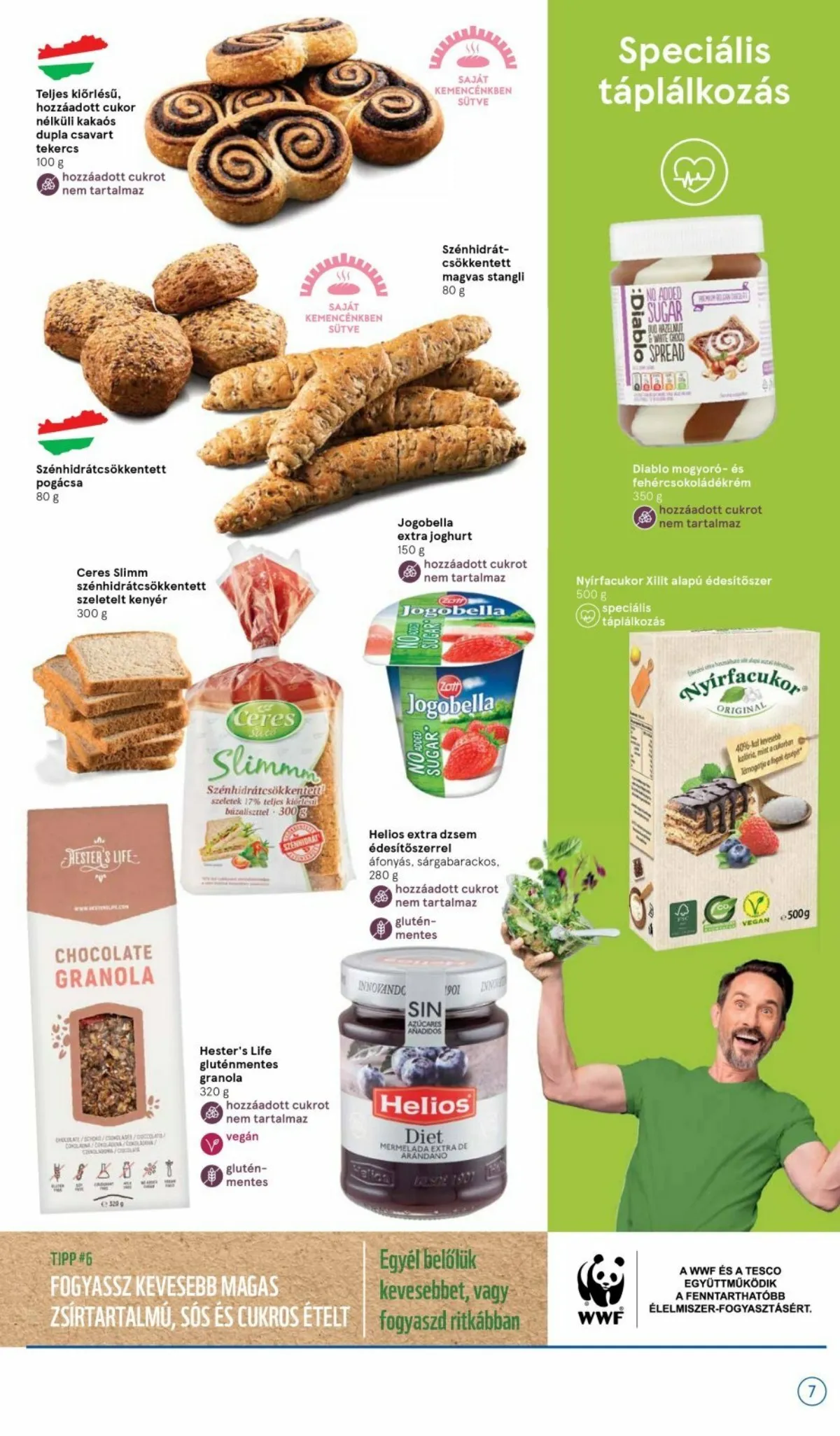 Tesco akciós újság Taplalkozas 01.05–03.31 – 7. oldal