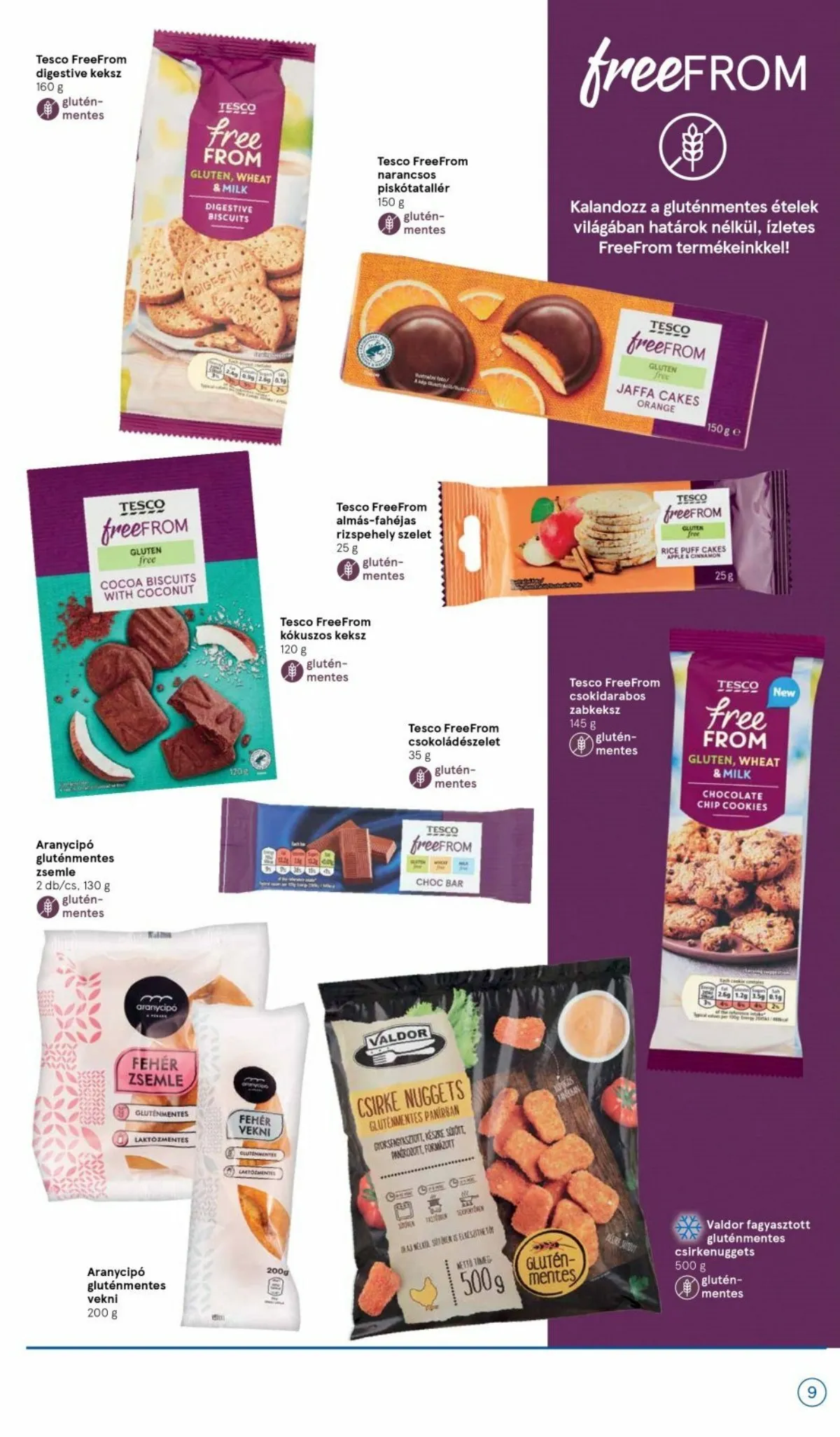 Tesco akciós újság Taplalkozas 01.05–03.31 – 9. oldal