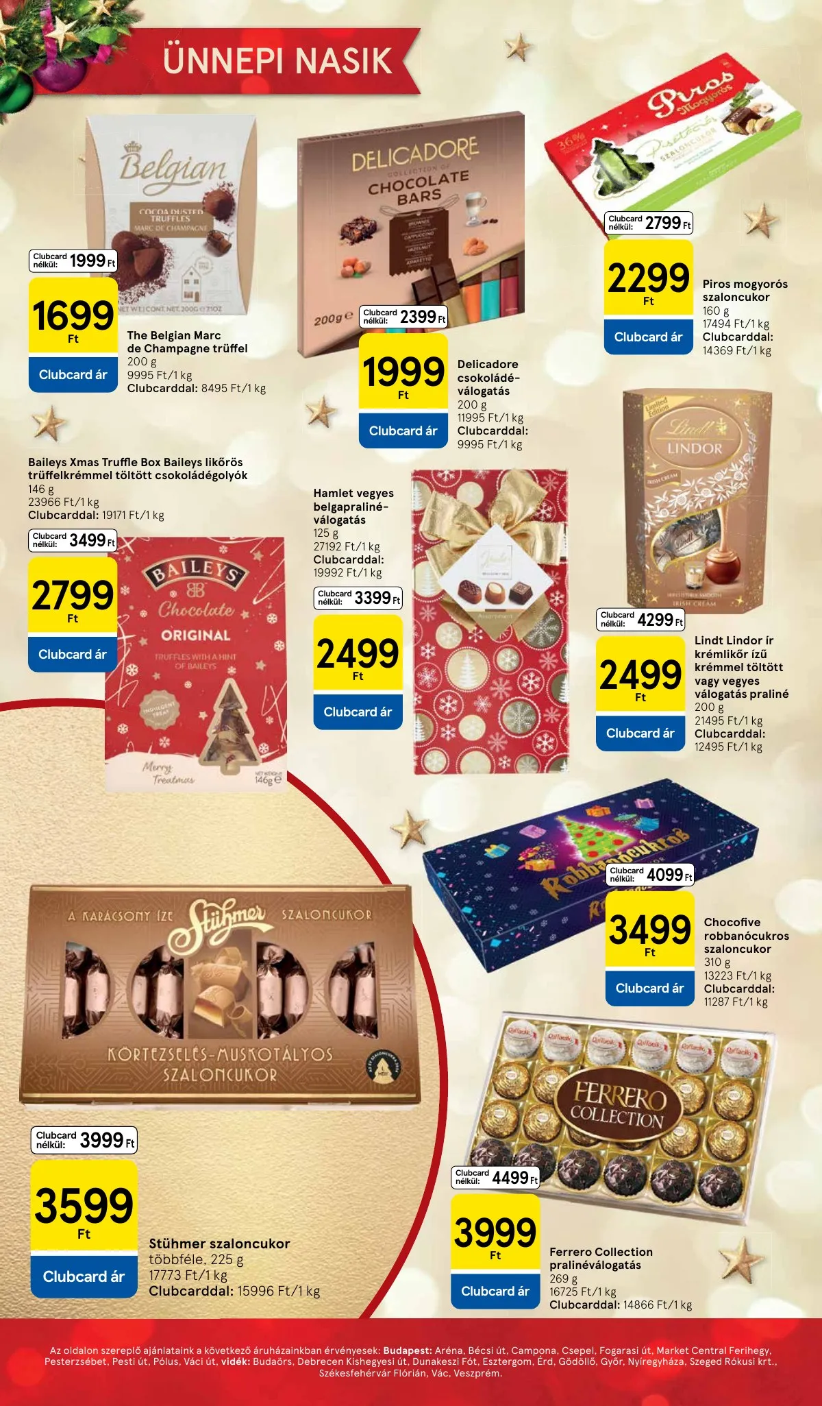Tesco akciós újság Unnepi katalógus 11.26–11.26 – 10. oldal